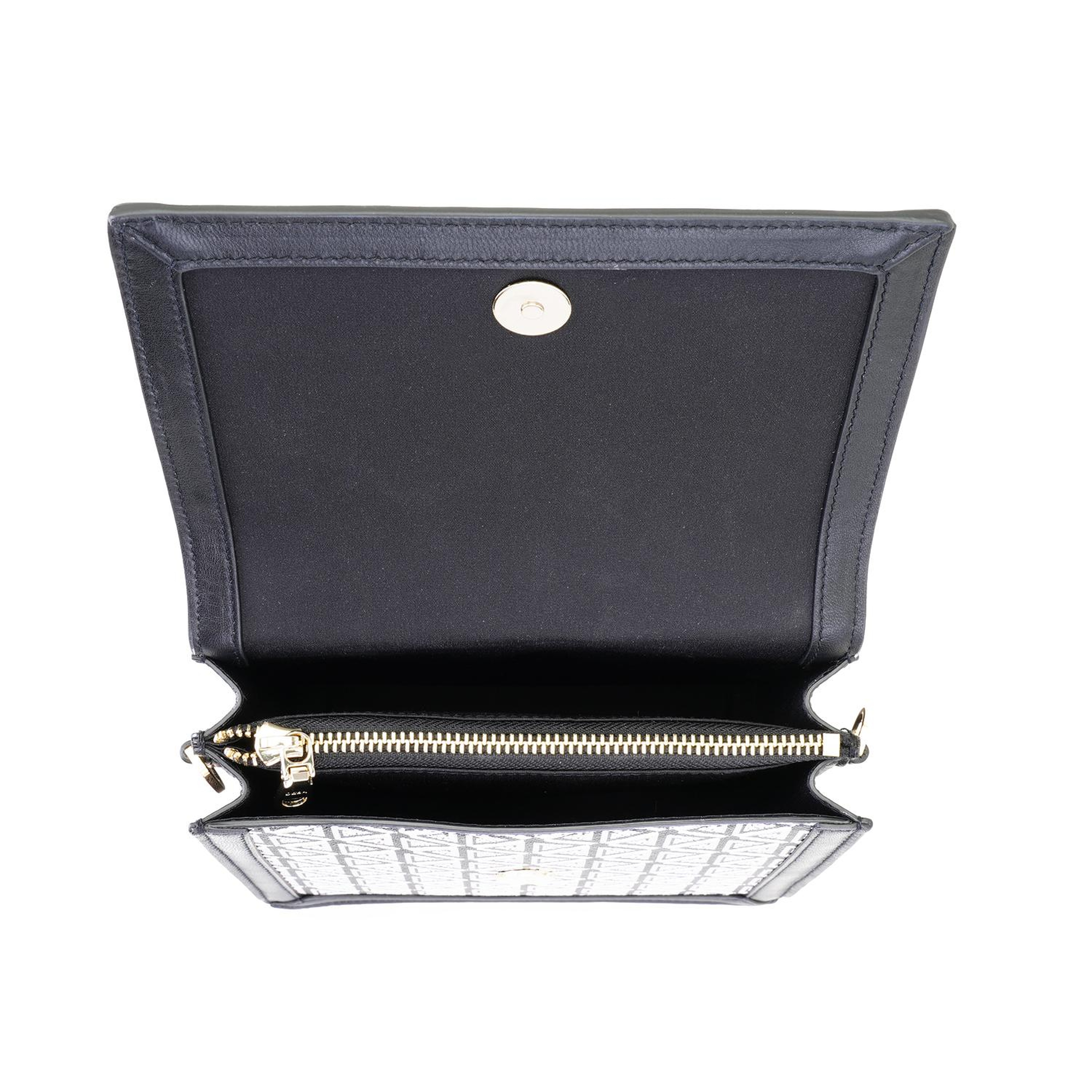 Tronc Siyah Kadın Monogram Omuz Çantası