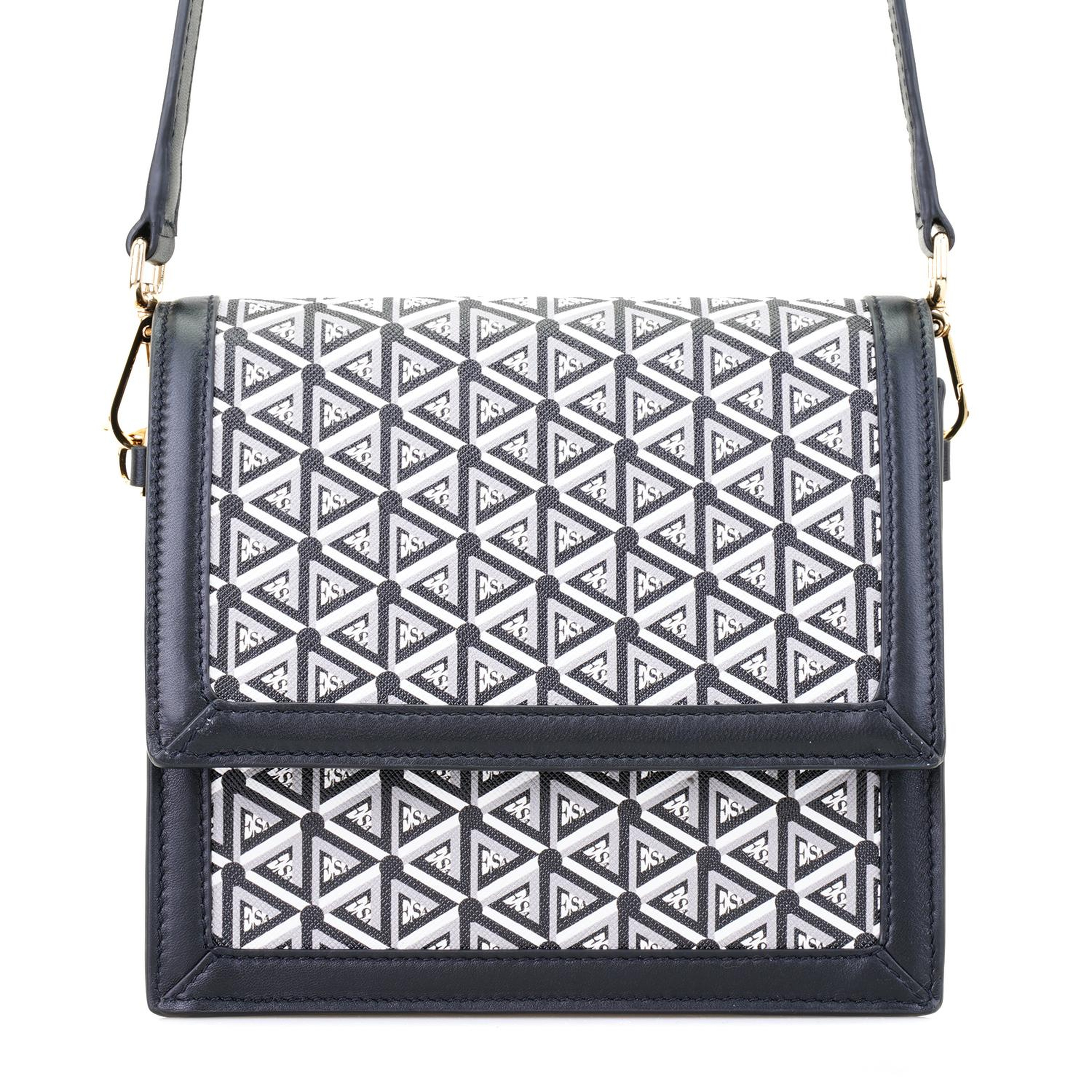 Tronc Siyah Kadın Monogram Omuz Çantası