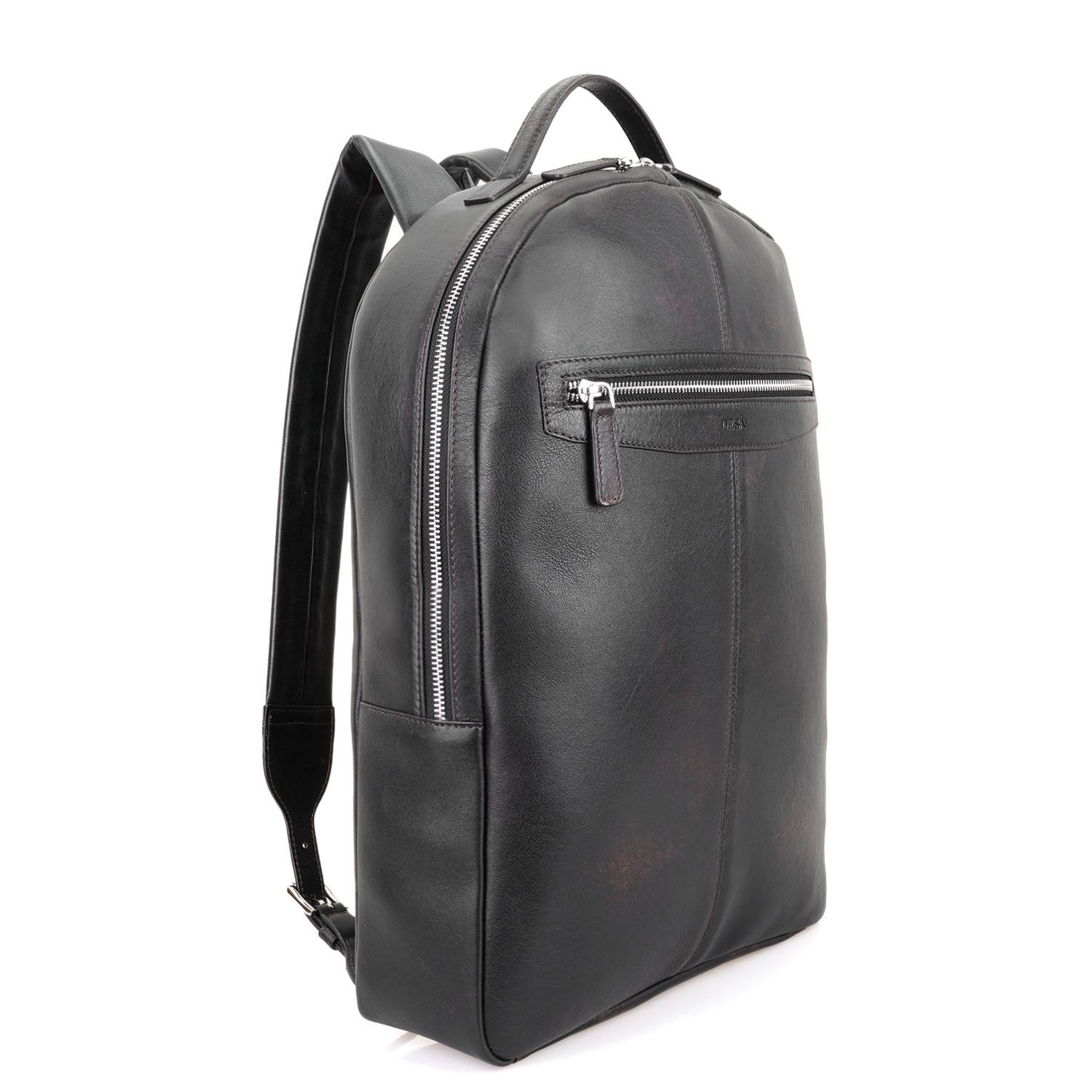 Barnaby Kahve Deri Sırt Çantası