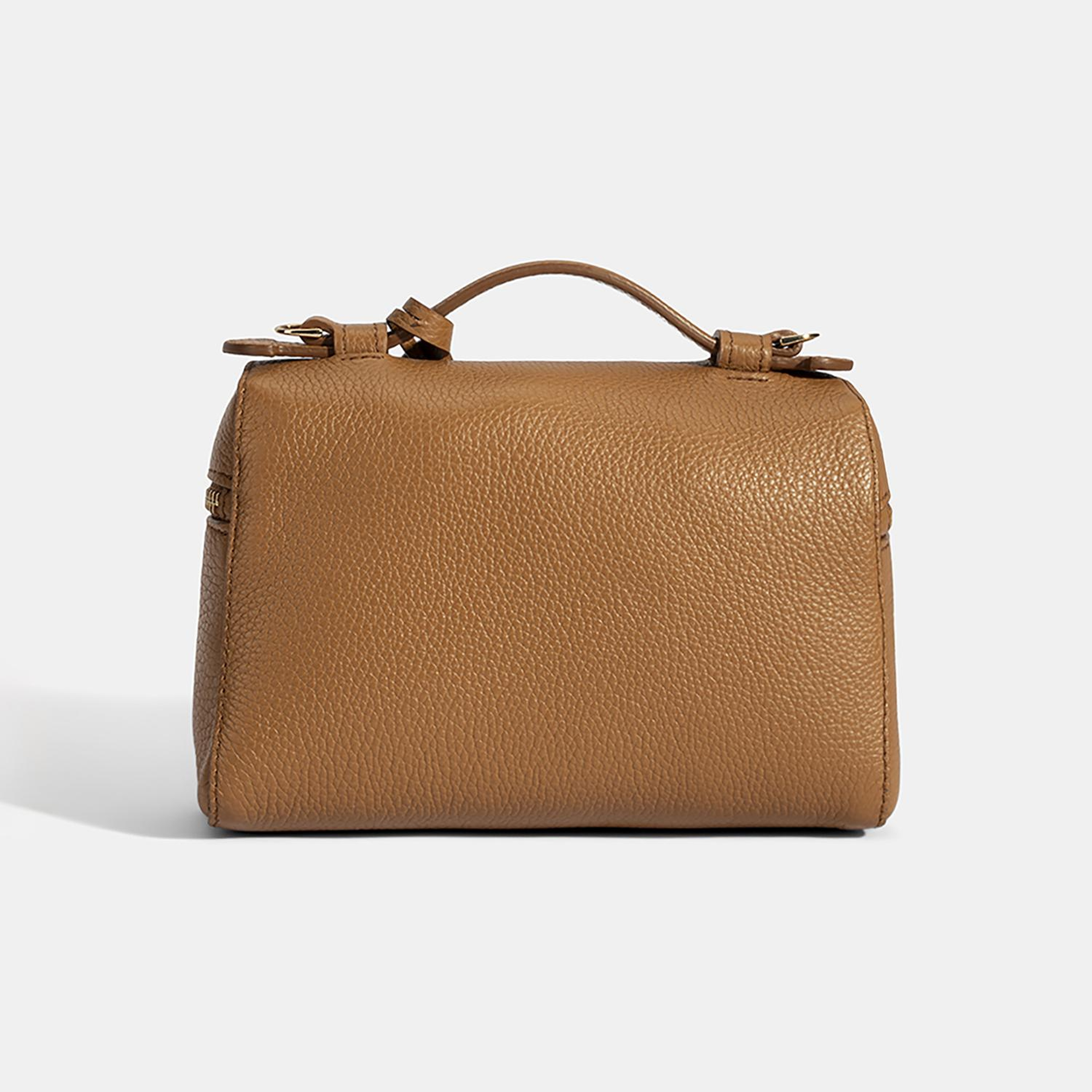 Kadın Taba Omuz Askılı Mini Deri El Çantası