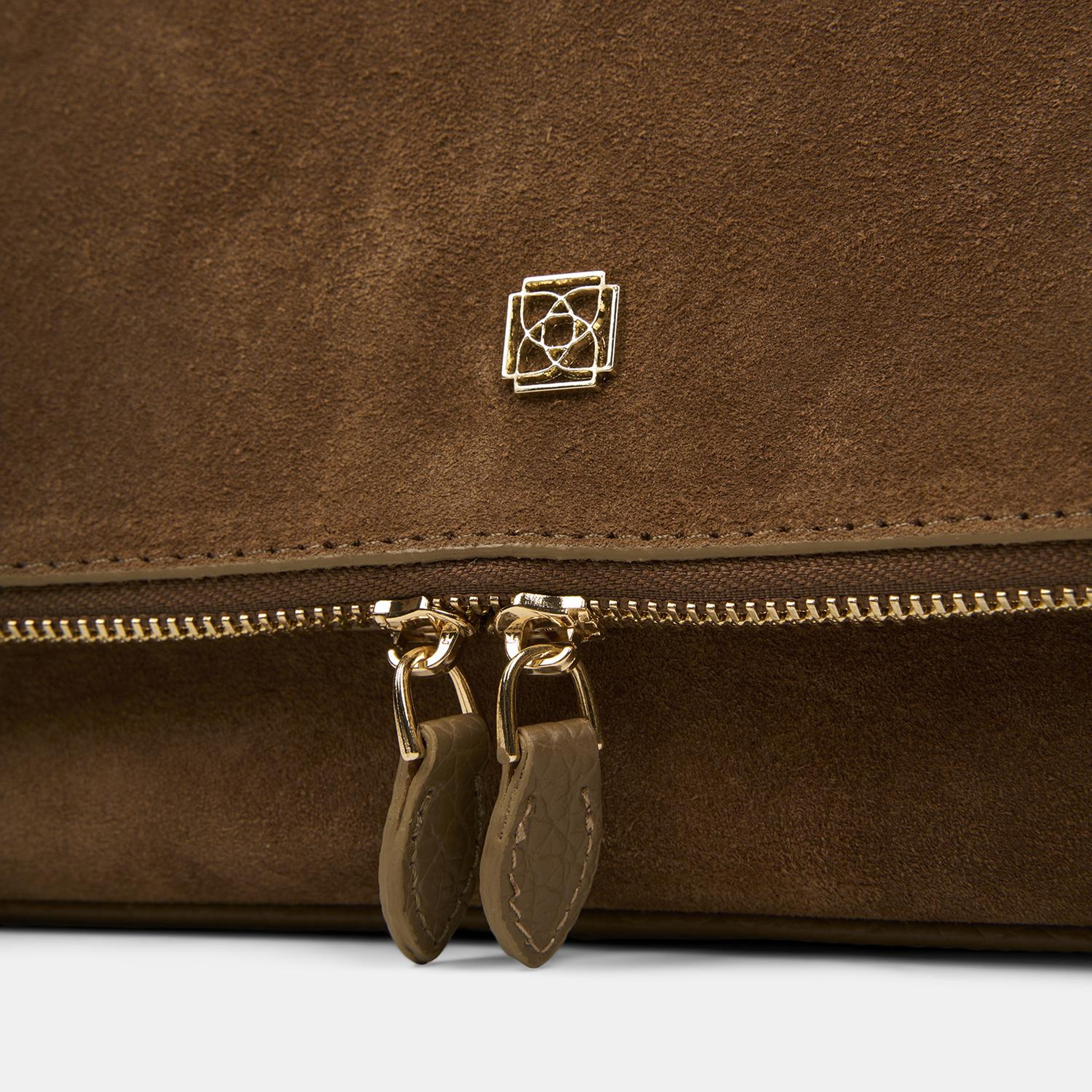 Kadın Vizon Ayarlanabilir Askılı Süet Omuz Çantası