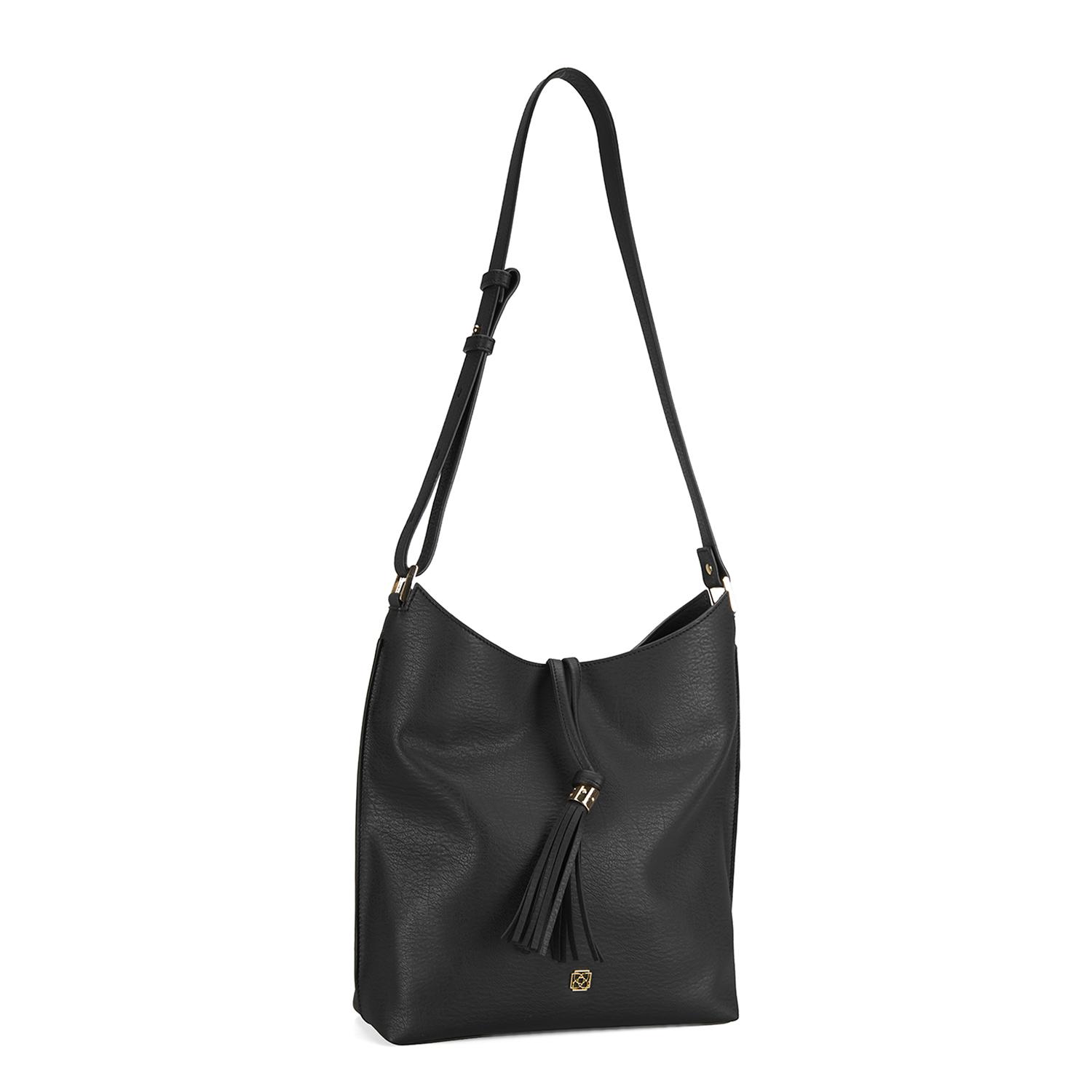 Linao Siyah Kadın Omuz Çantası