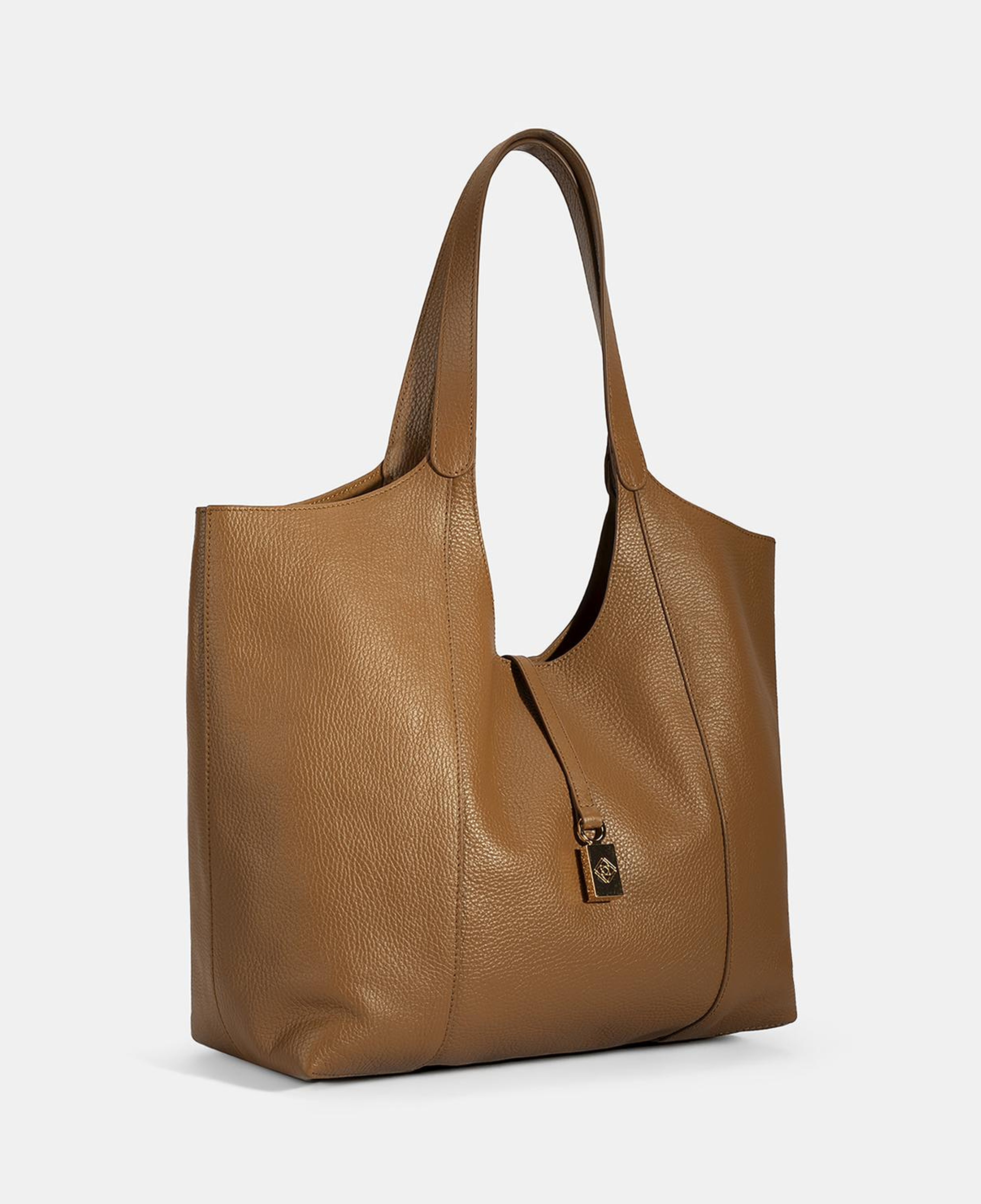 Kadın Taba Deri Hobo Çanta