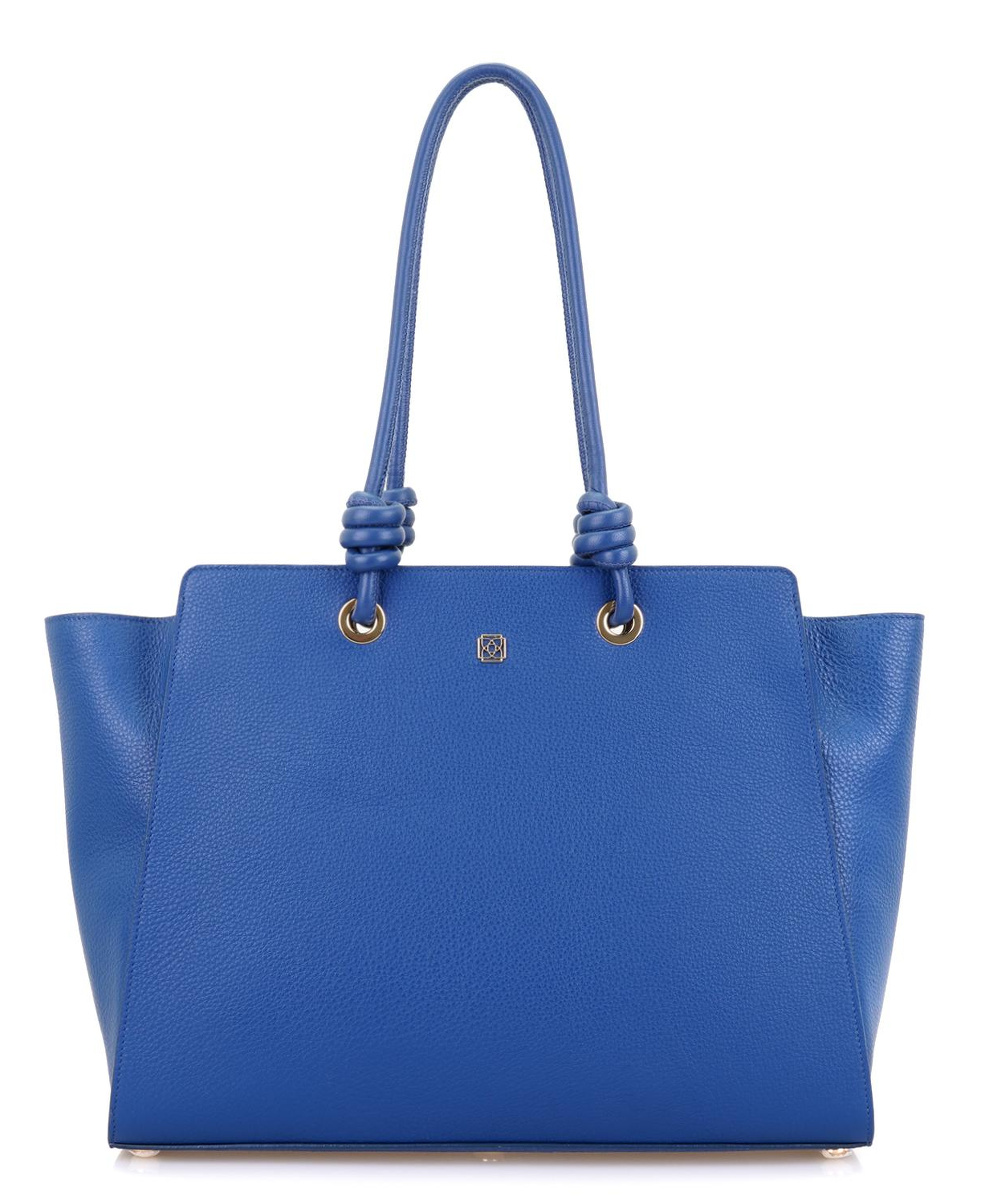 Aster Lacivert Kadın Deri Alışveriş Çantası