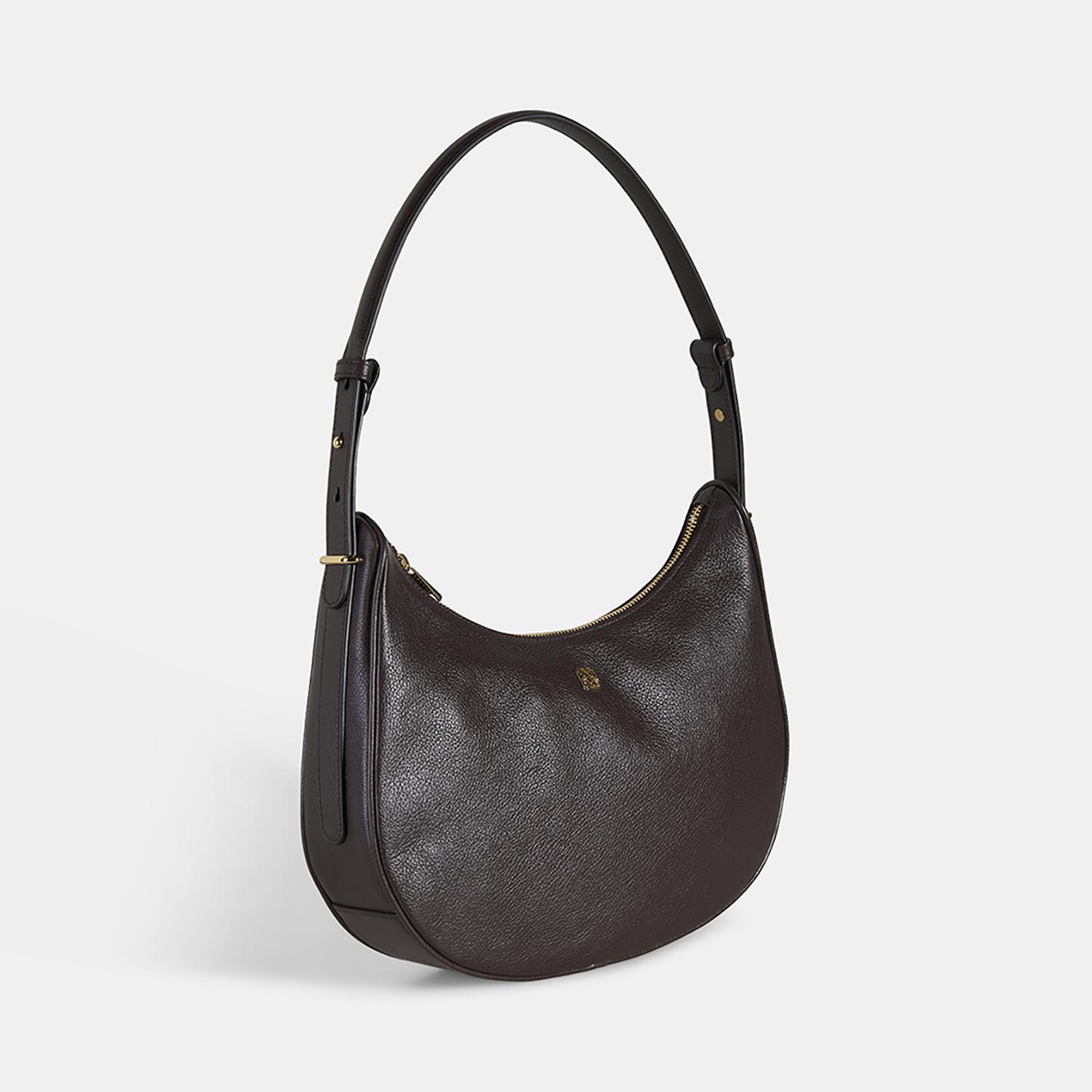 Kadın Acı Kahve Deri Omuz Çantası