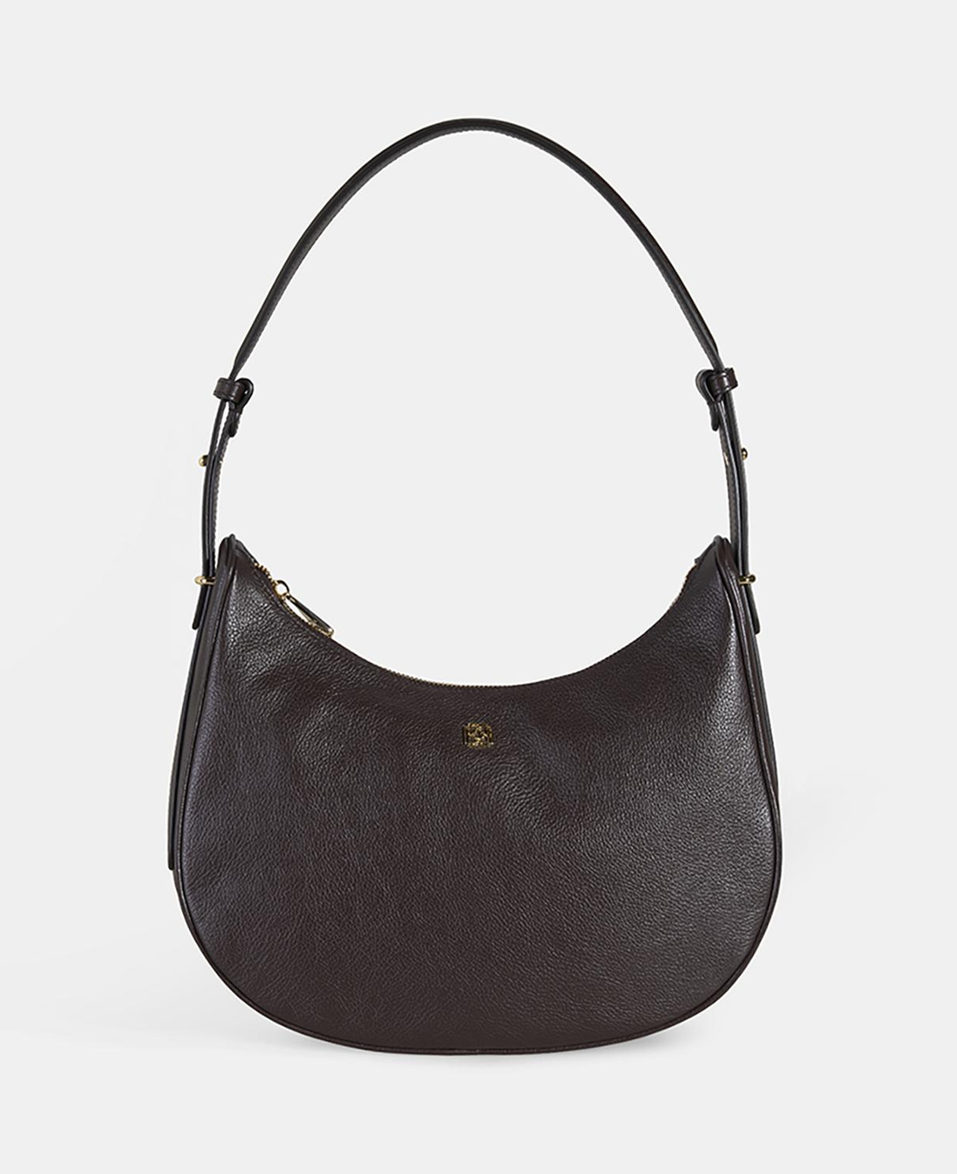 Kadın Acı Kahve Deri Omuz Çantası