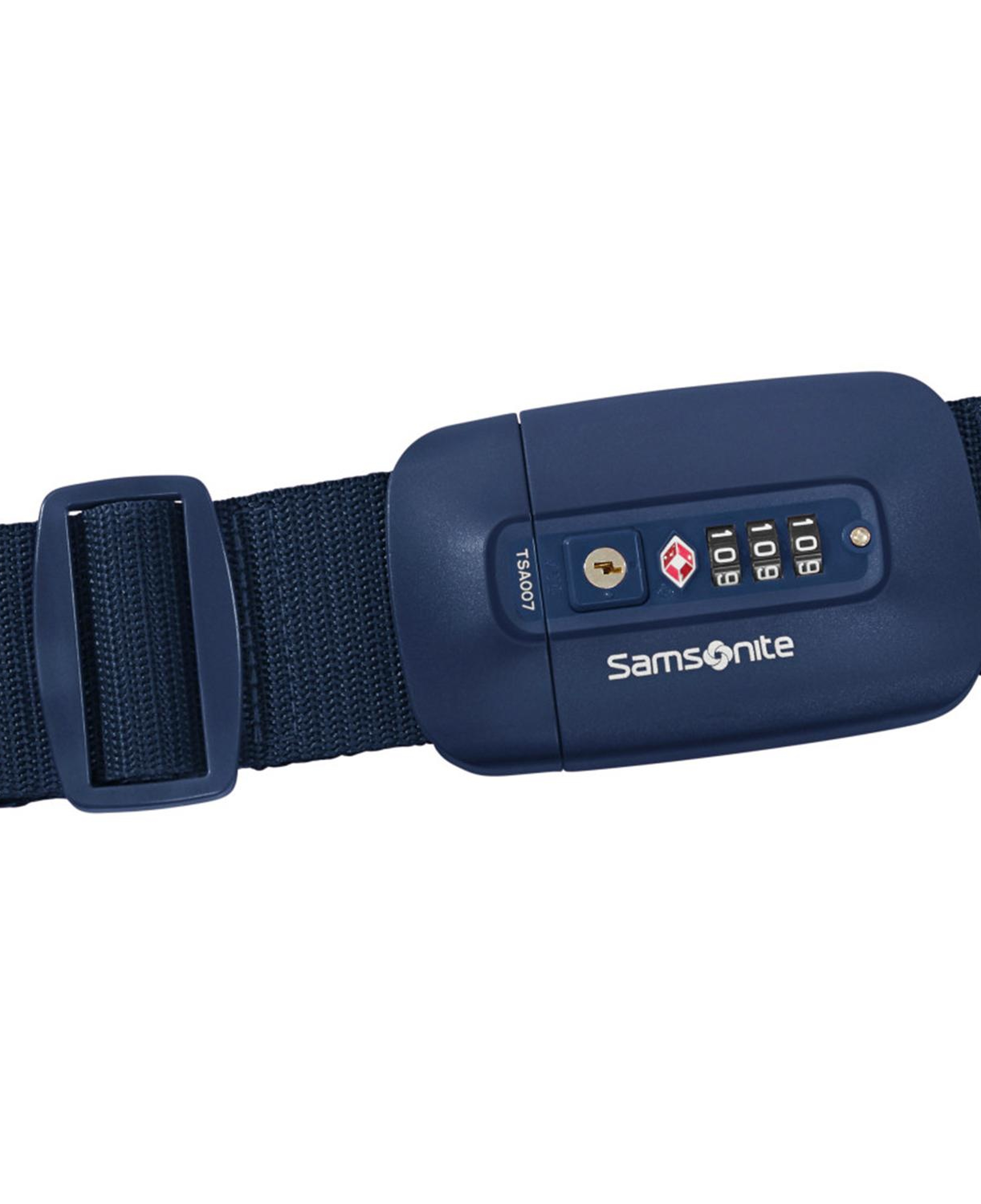 Samsonite Lacivert Ta Revolution TSA Kilitli Valiz Kemeri