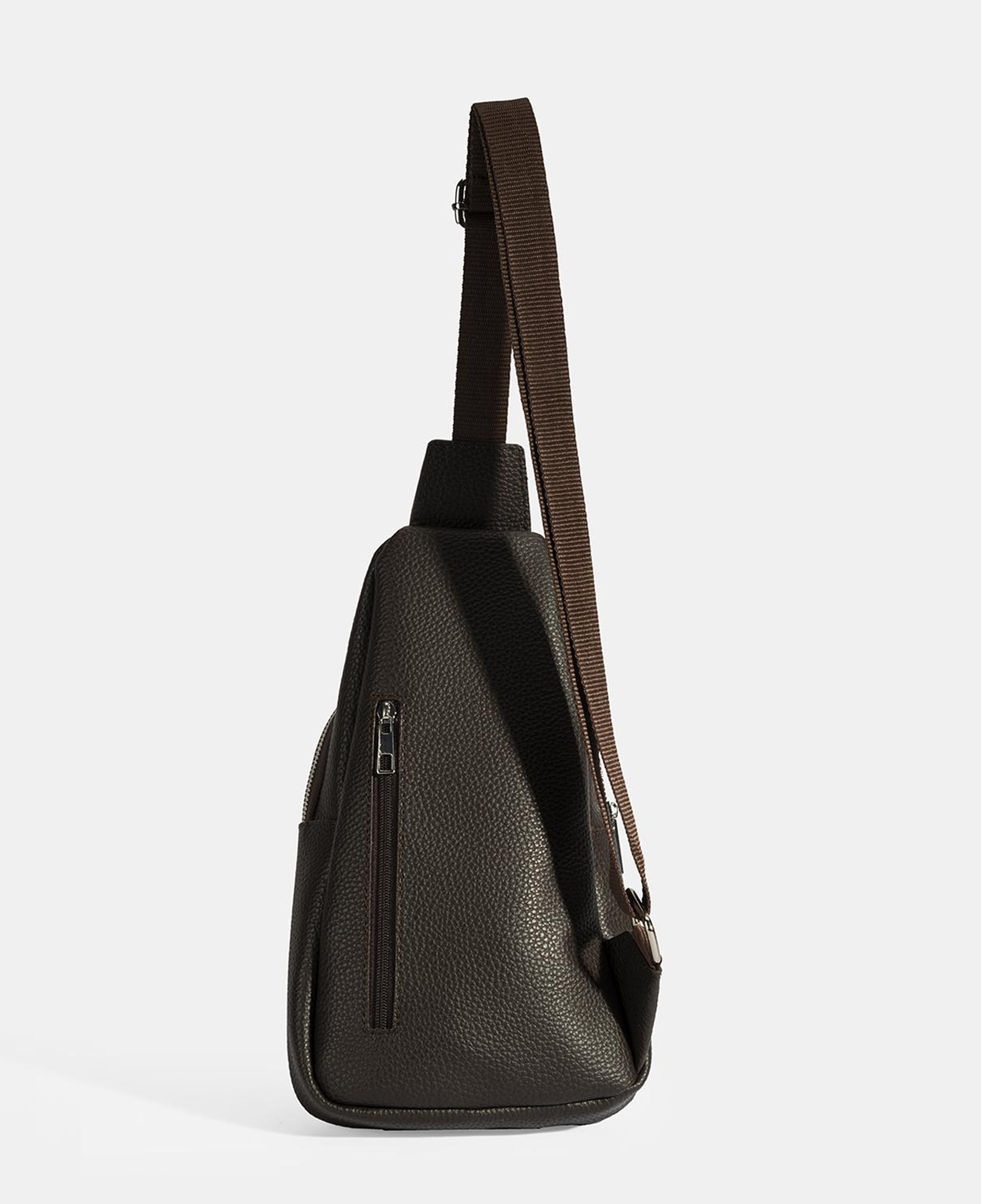 Erkek Kahve Çapraz Postacı Çantası