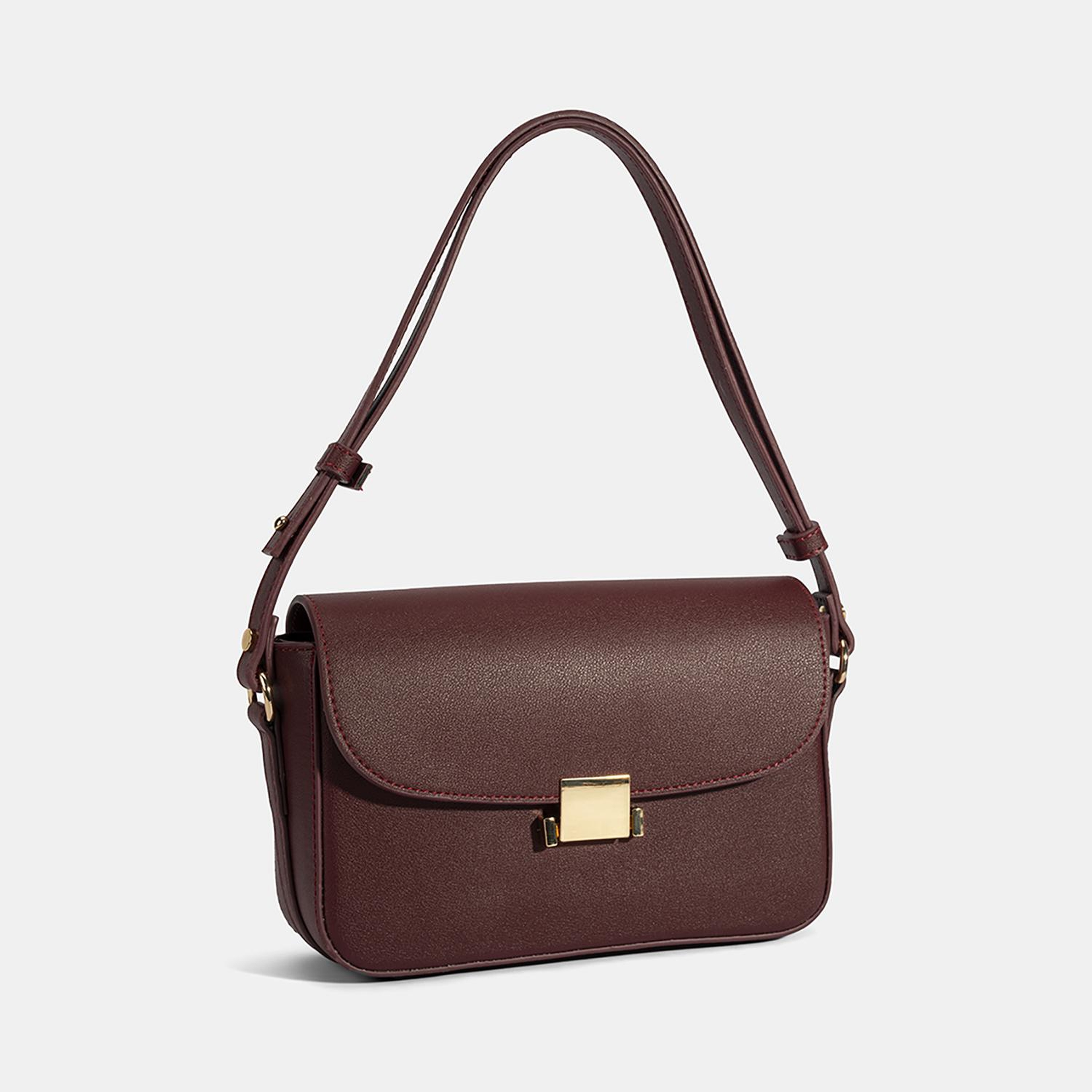 Kadın Bordo Omuz Çantası