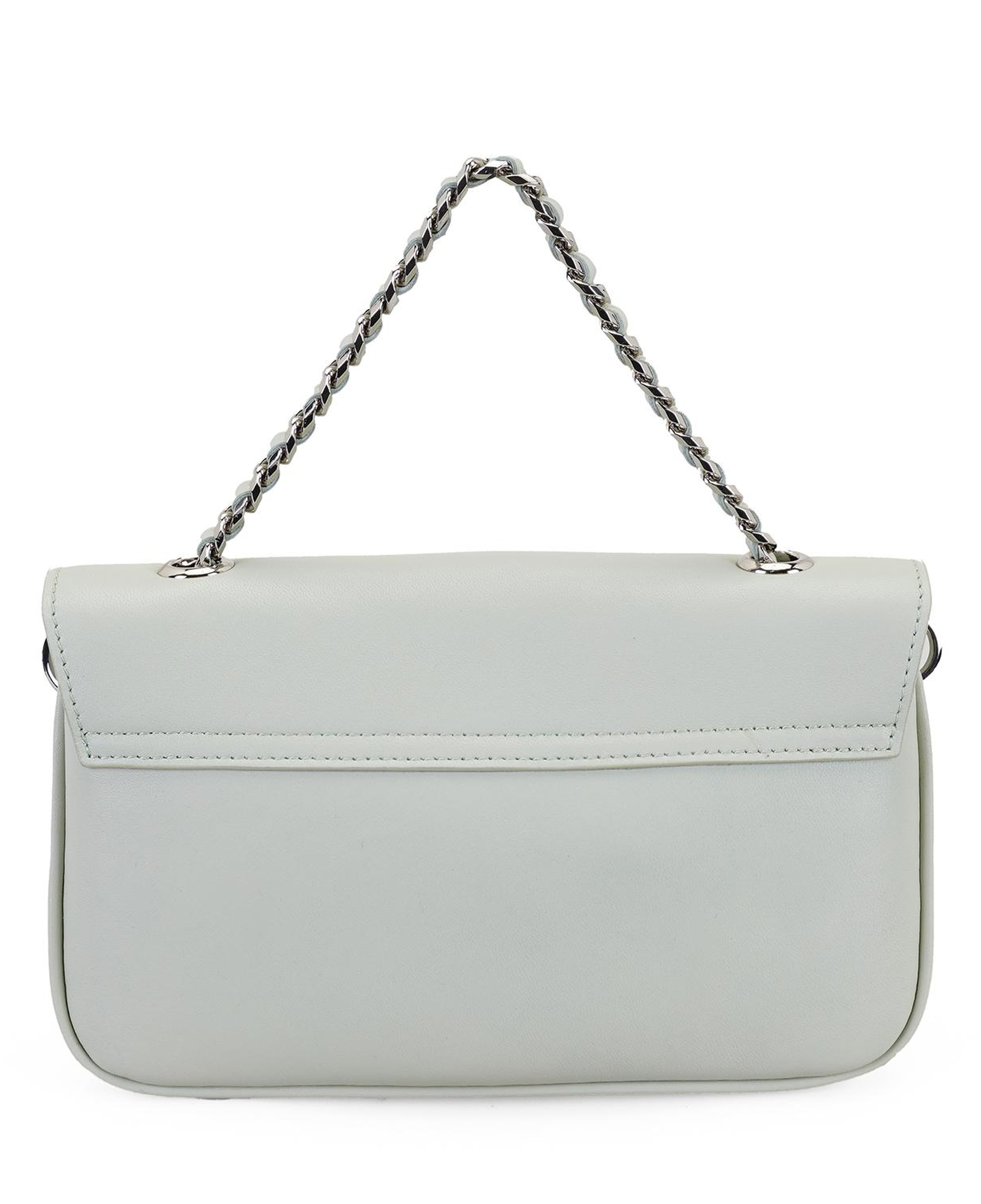 Karla Yeşil Kadın Deri Omuz Çantası