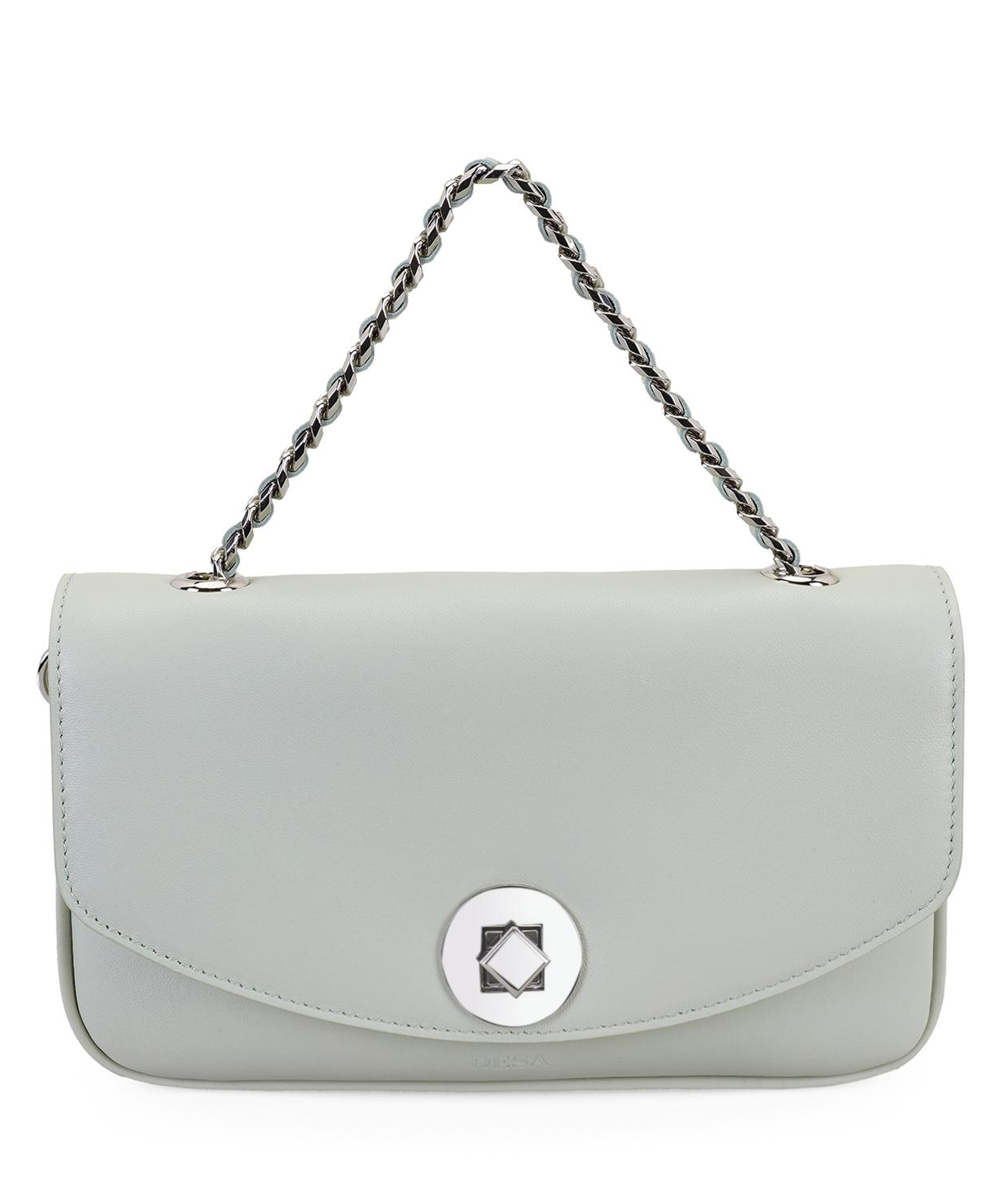 Karla Yeşil Kadın Deri Omuz Çantası