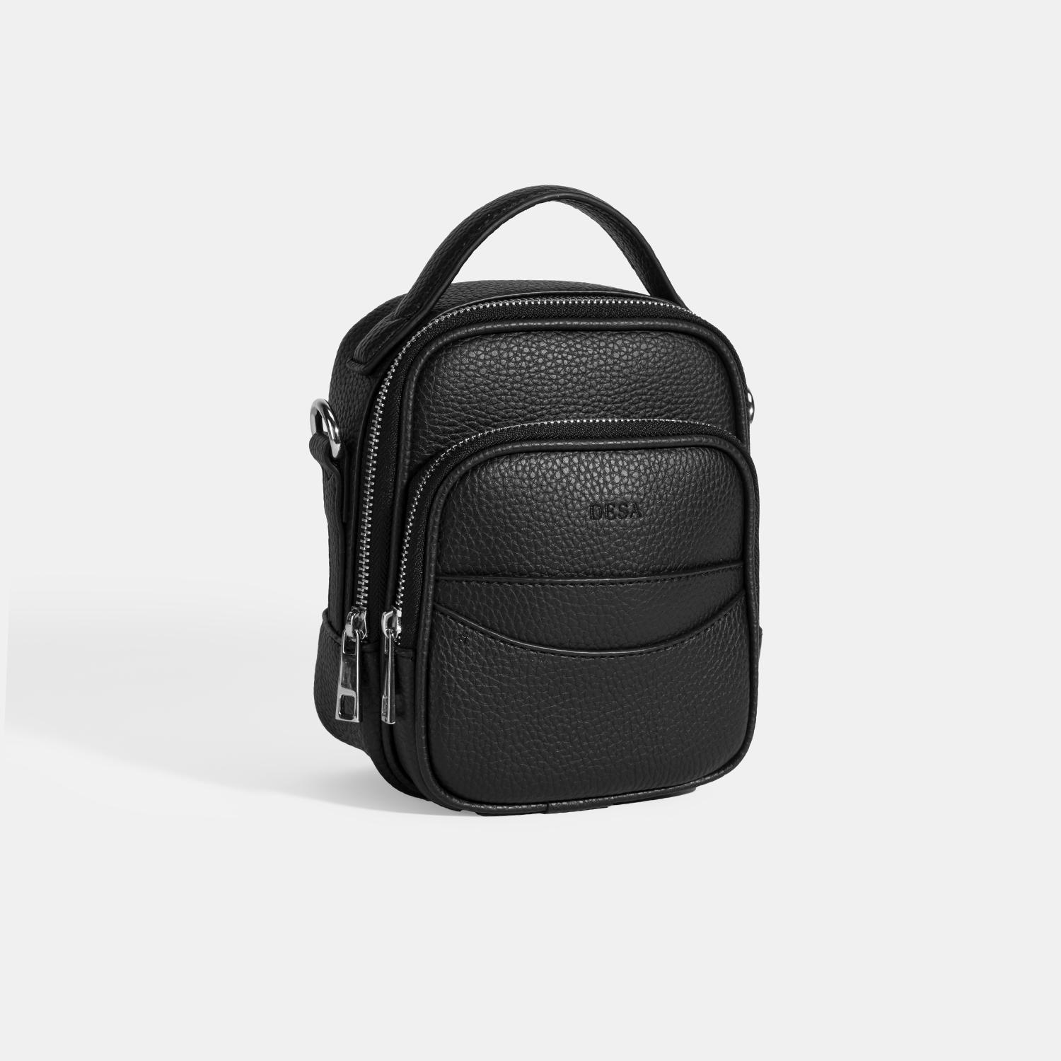 Erkek Siyah Postacı Çantası