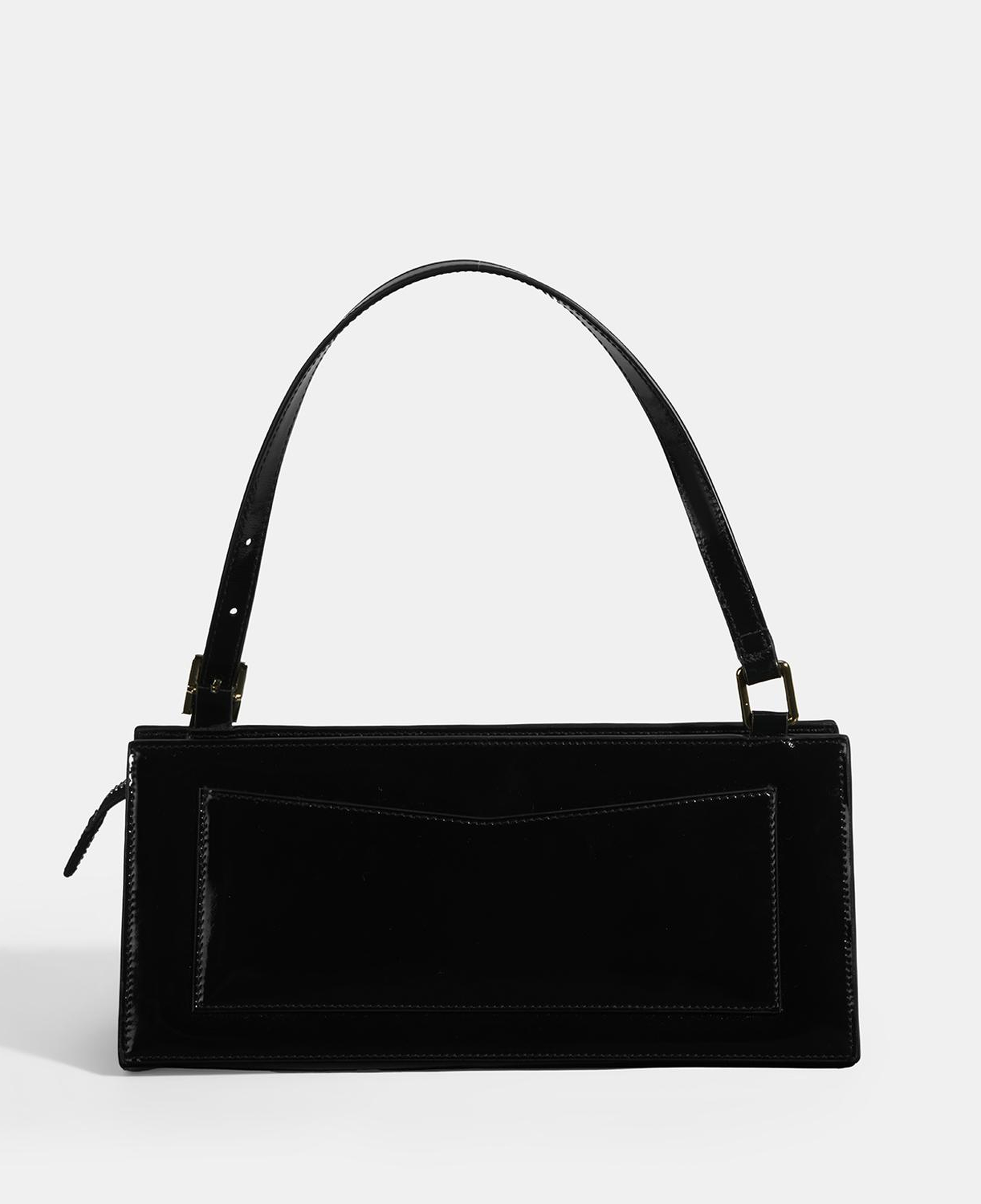 Siyah Kadın Deri Omuz Çantası