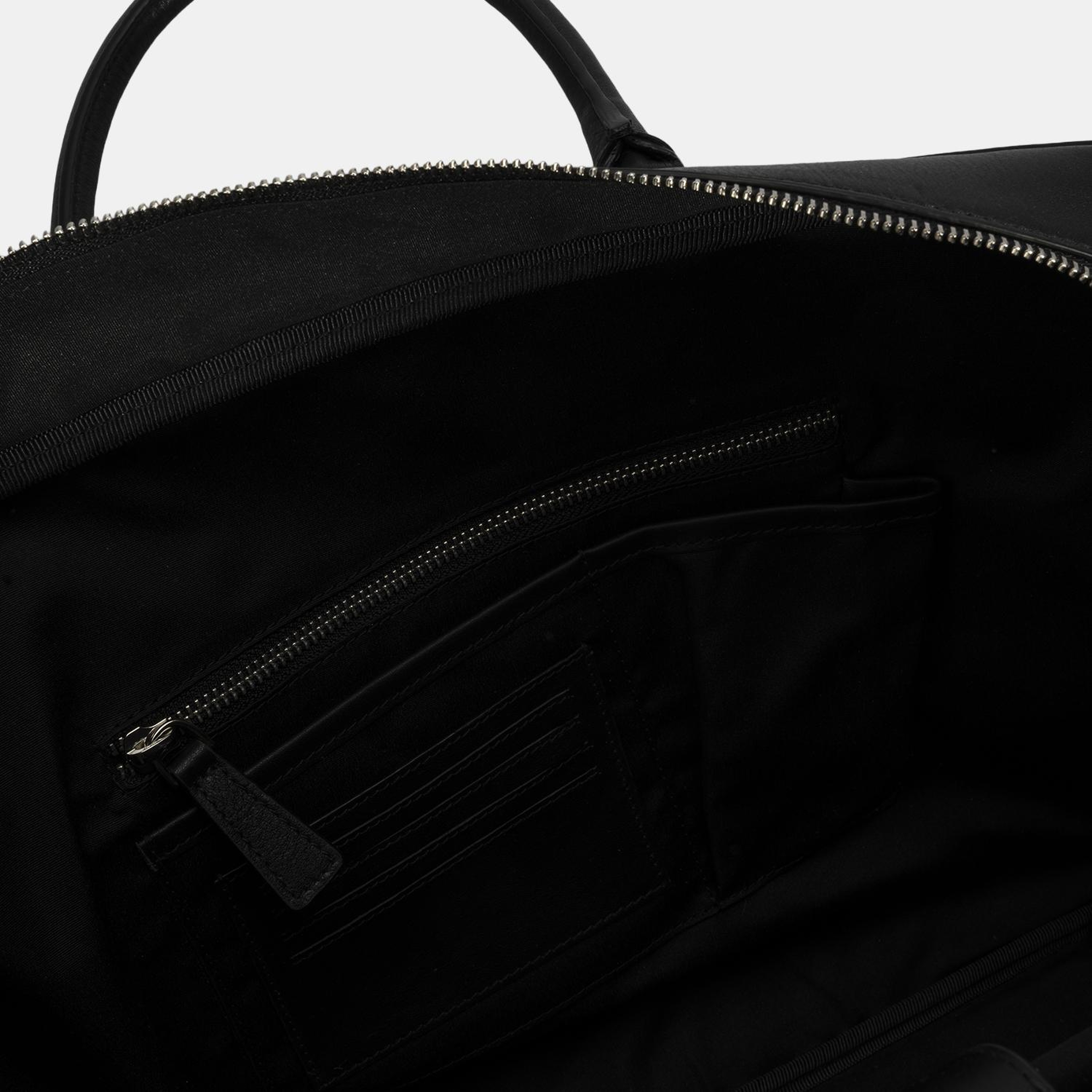 Erkek Siyah Deri Evrak Çantası