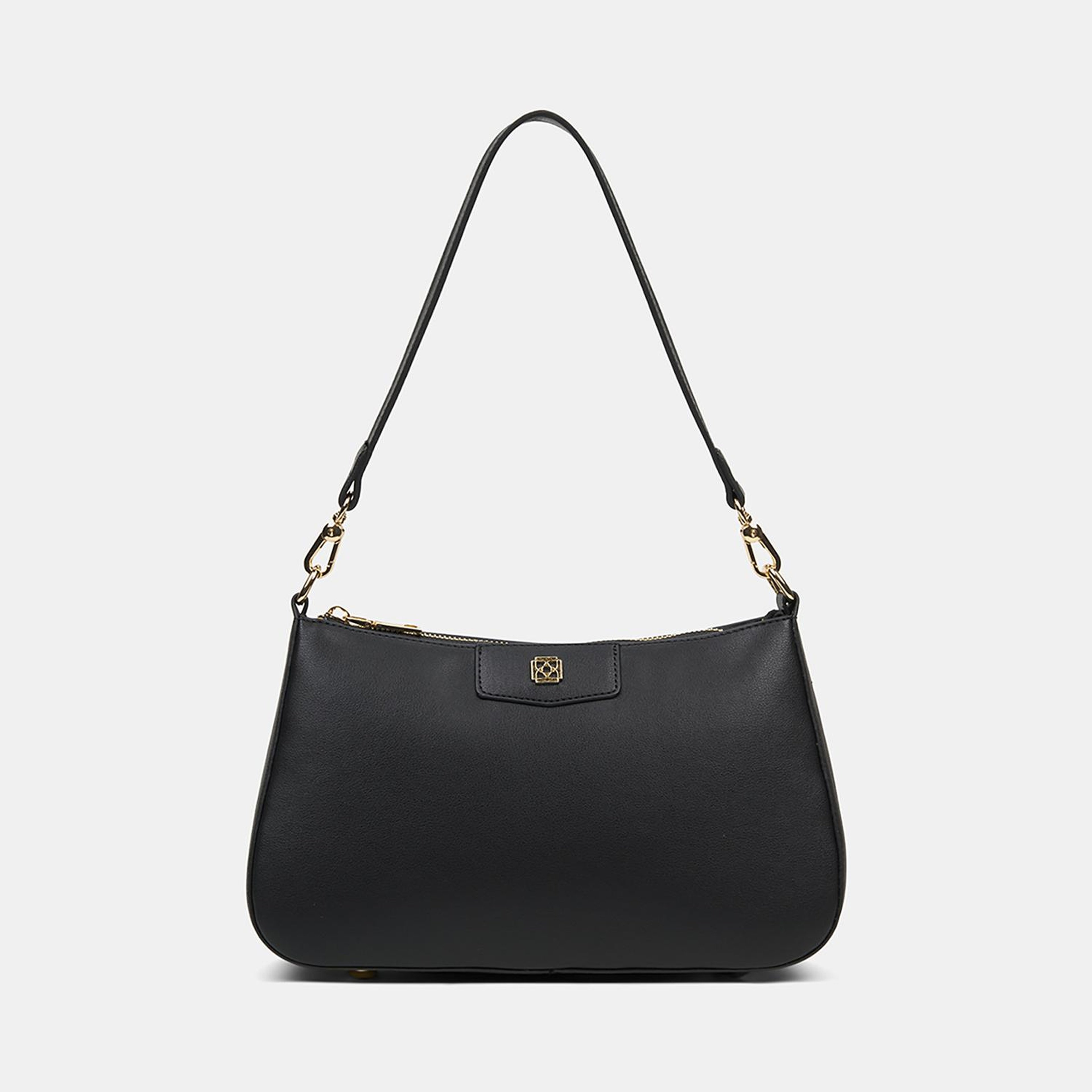 Kadın Siyah Ayarlanabilir Askılı Omuz Çantası