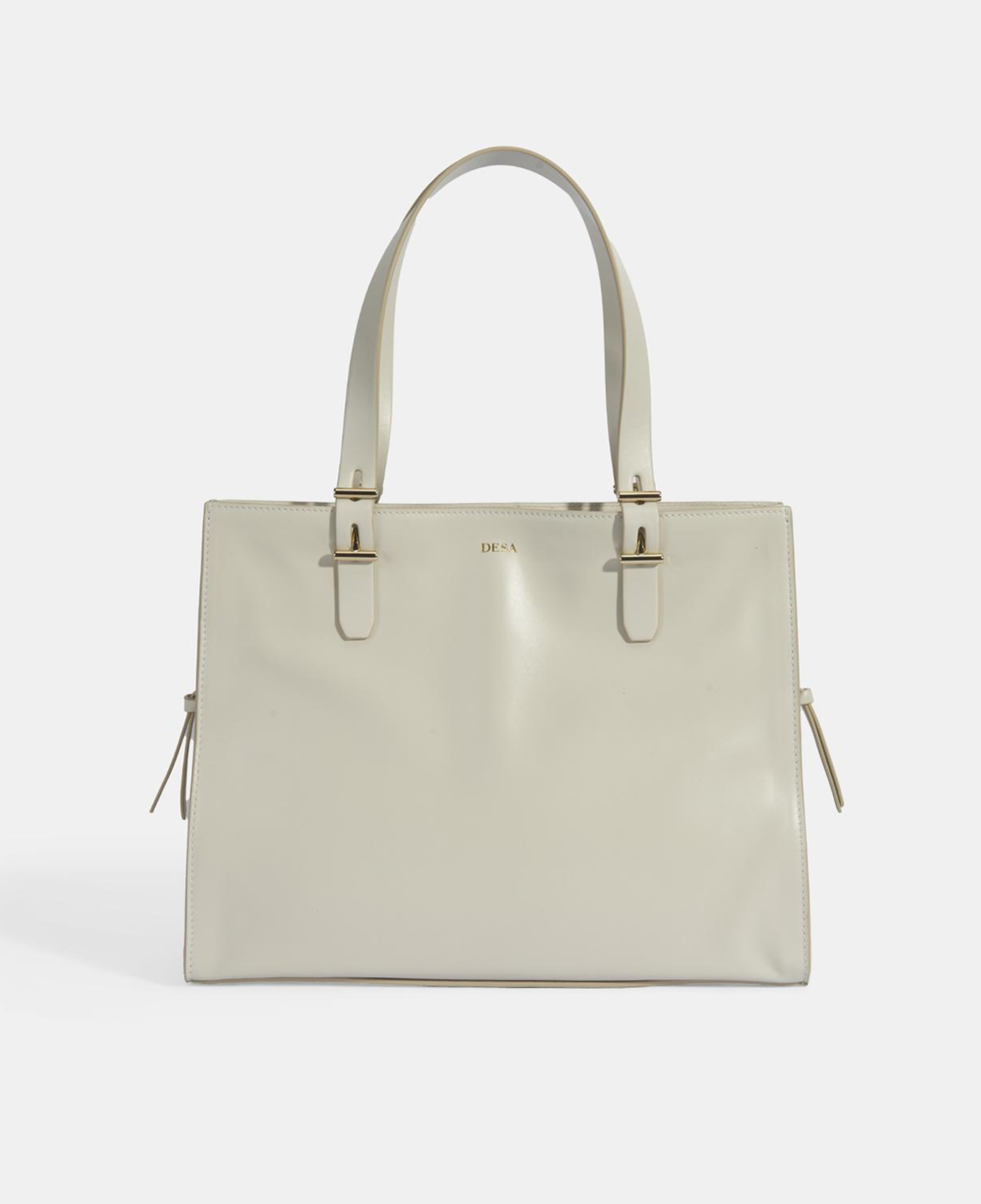 Kadın Beyaz Deri Omuz Çantası