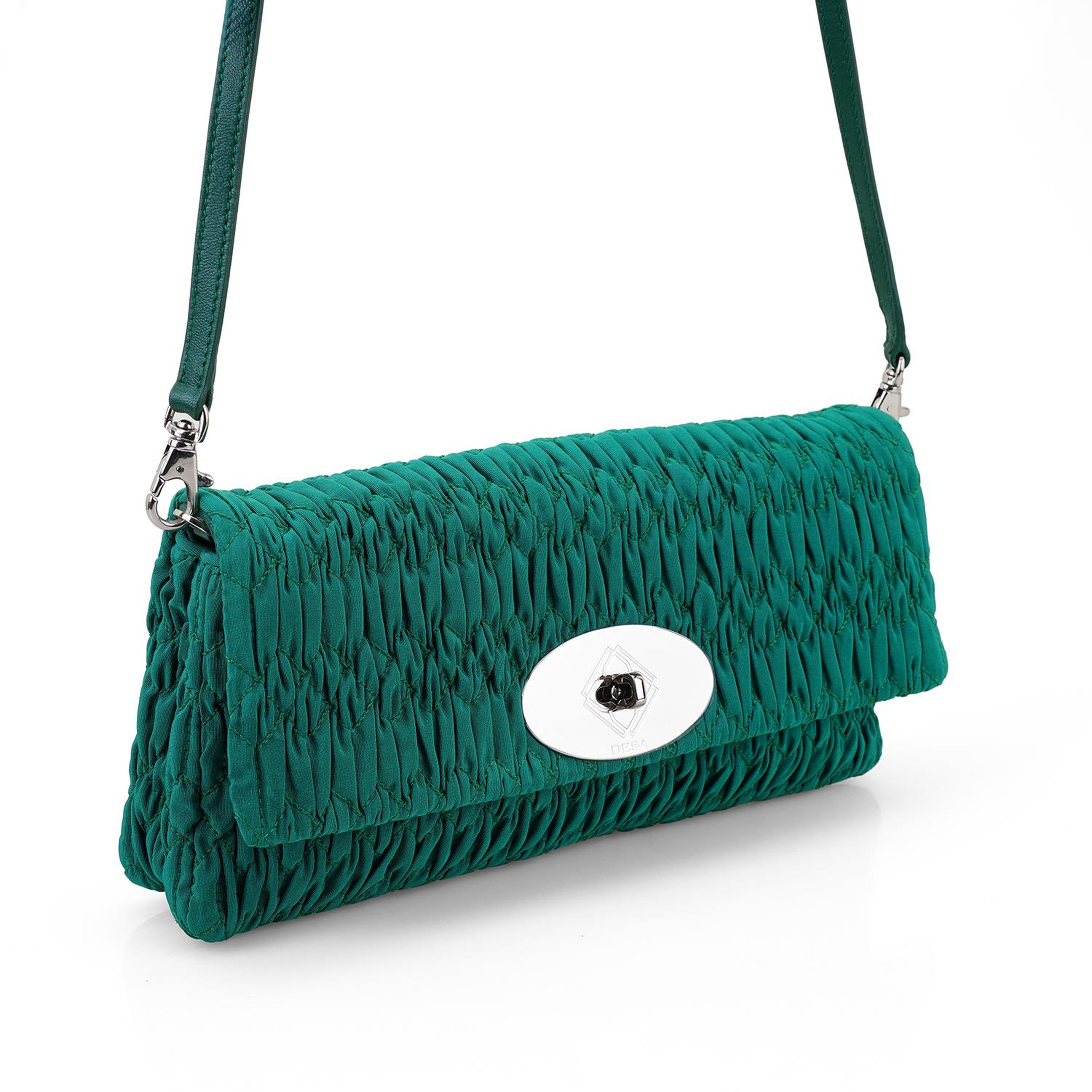 Eunice Yeşil Kadın Postacı Çantası