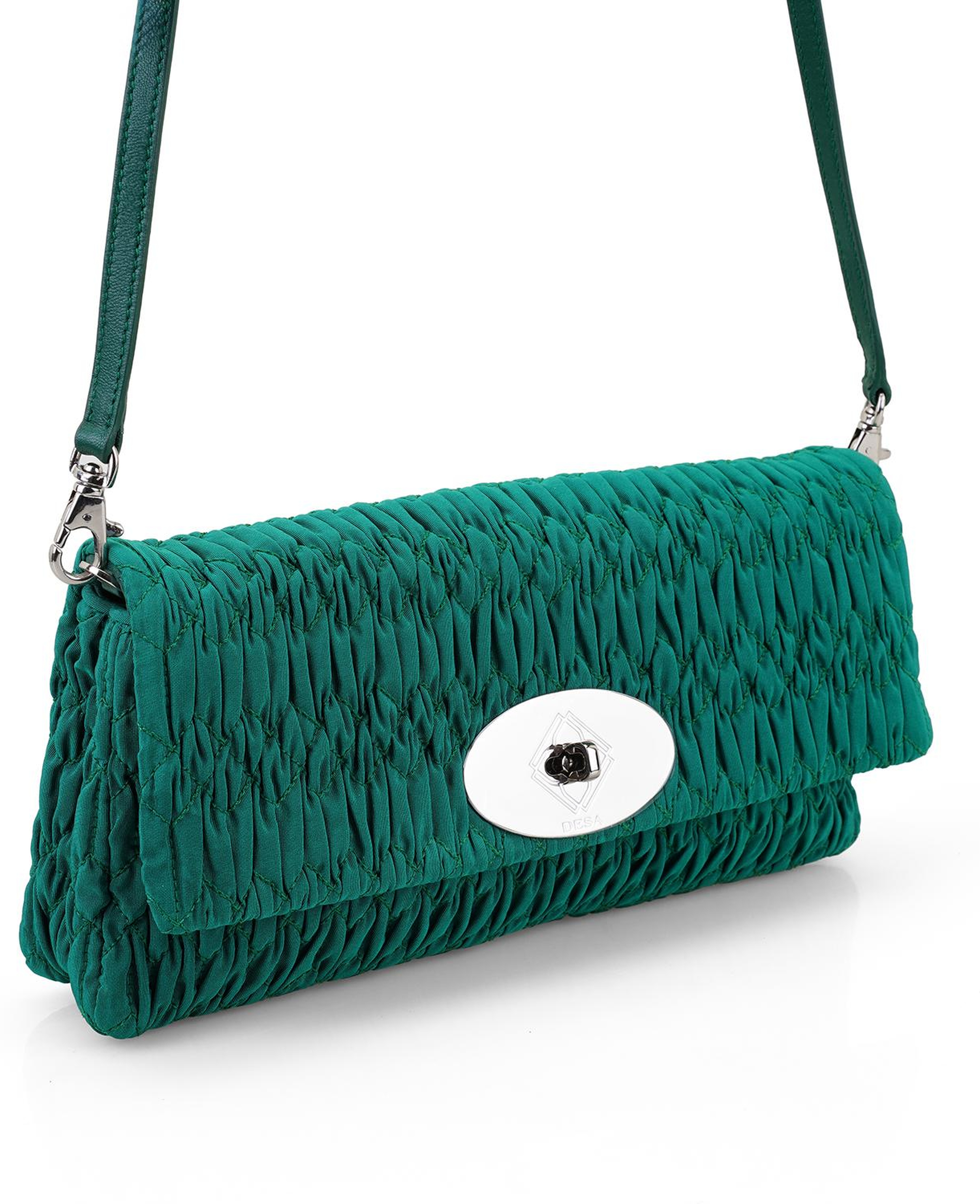 Eunice Yeşil Kadın Postacı Çantası