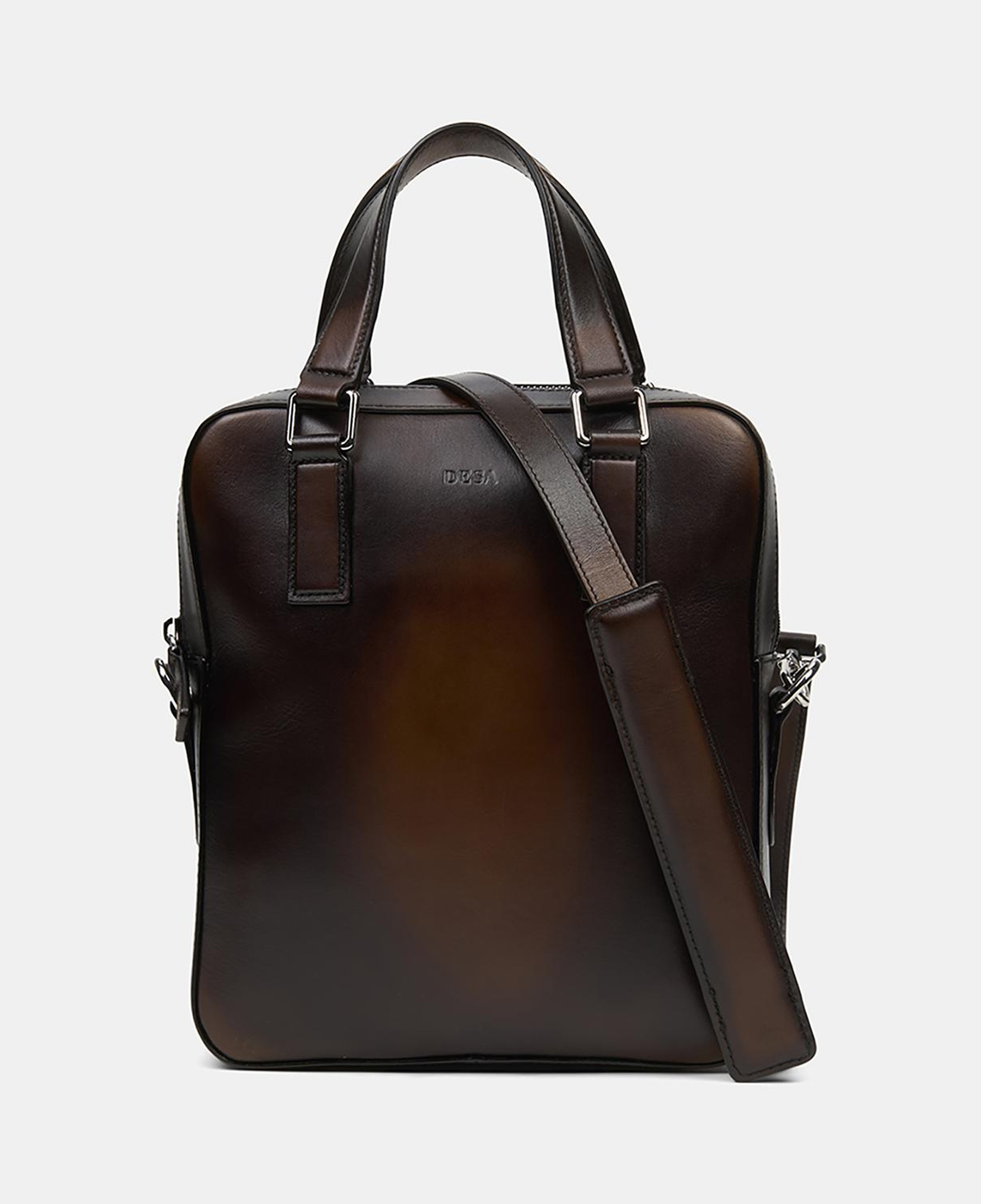 Erkek Kahve Deri Postacı Çantası