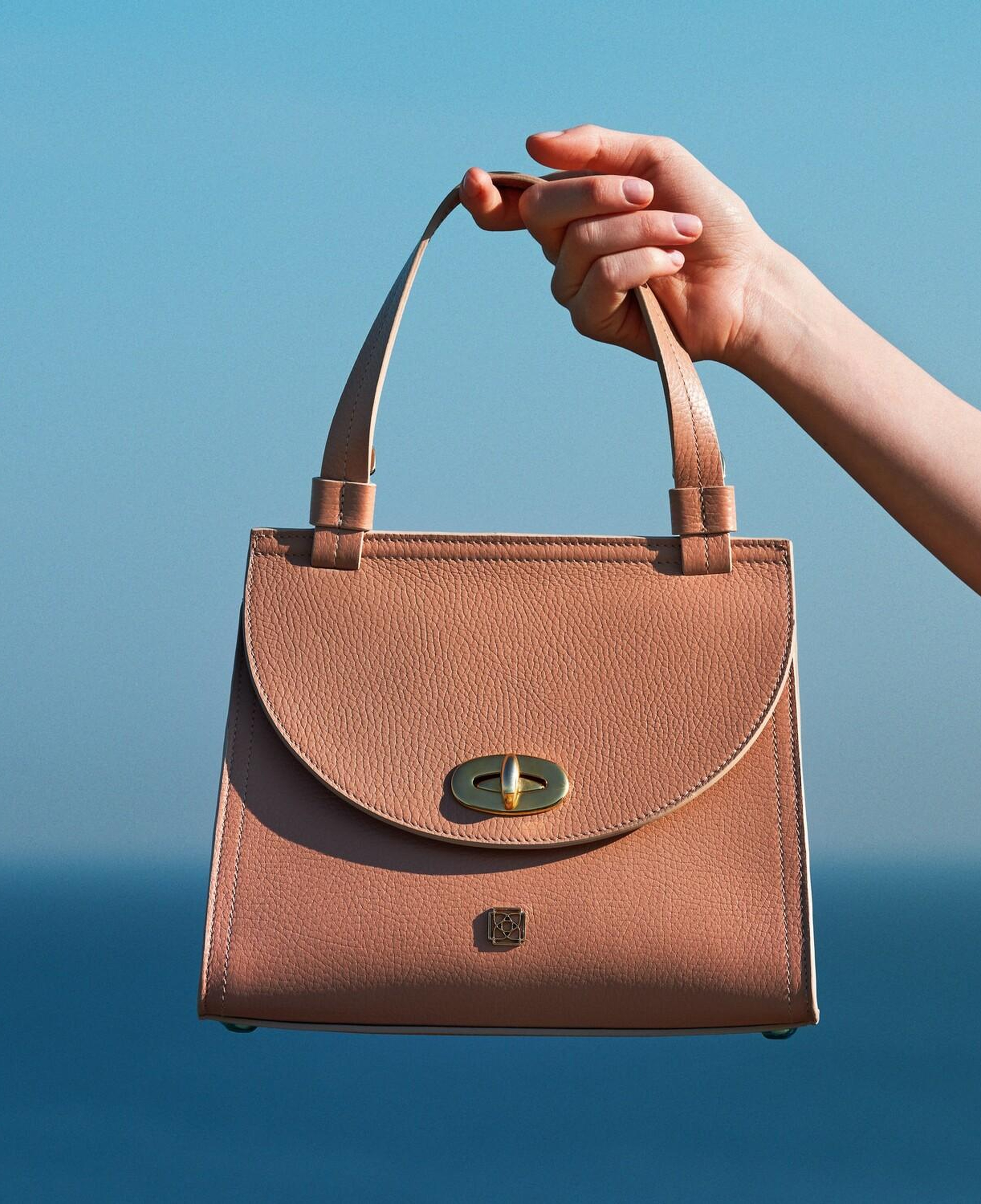 Alexia Pudra Kadın Deri El Çantası