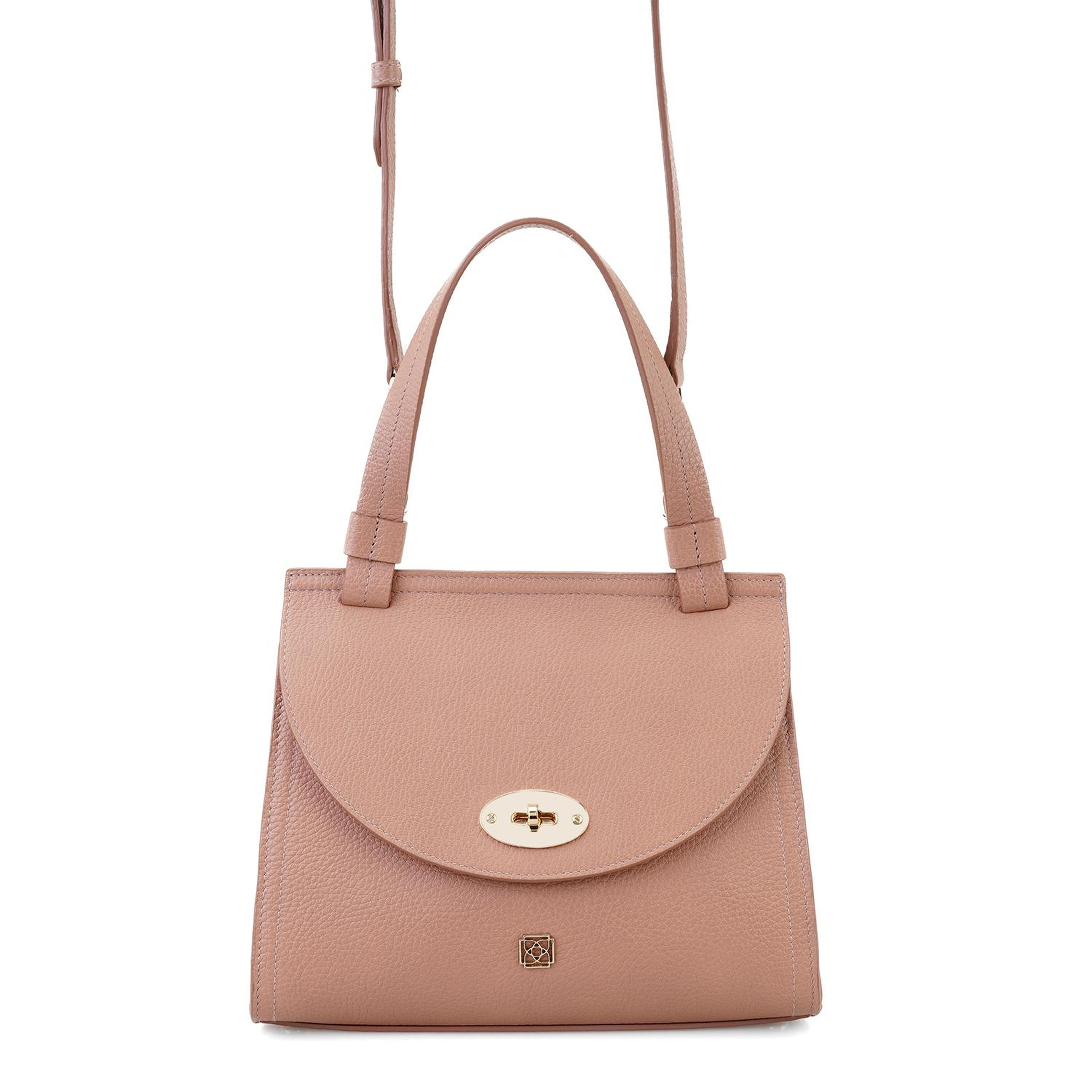 Alexia Pudra Kadın Deri El Çantası
