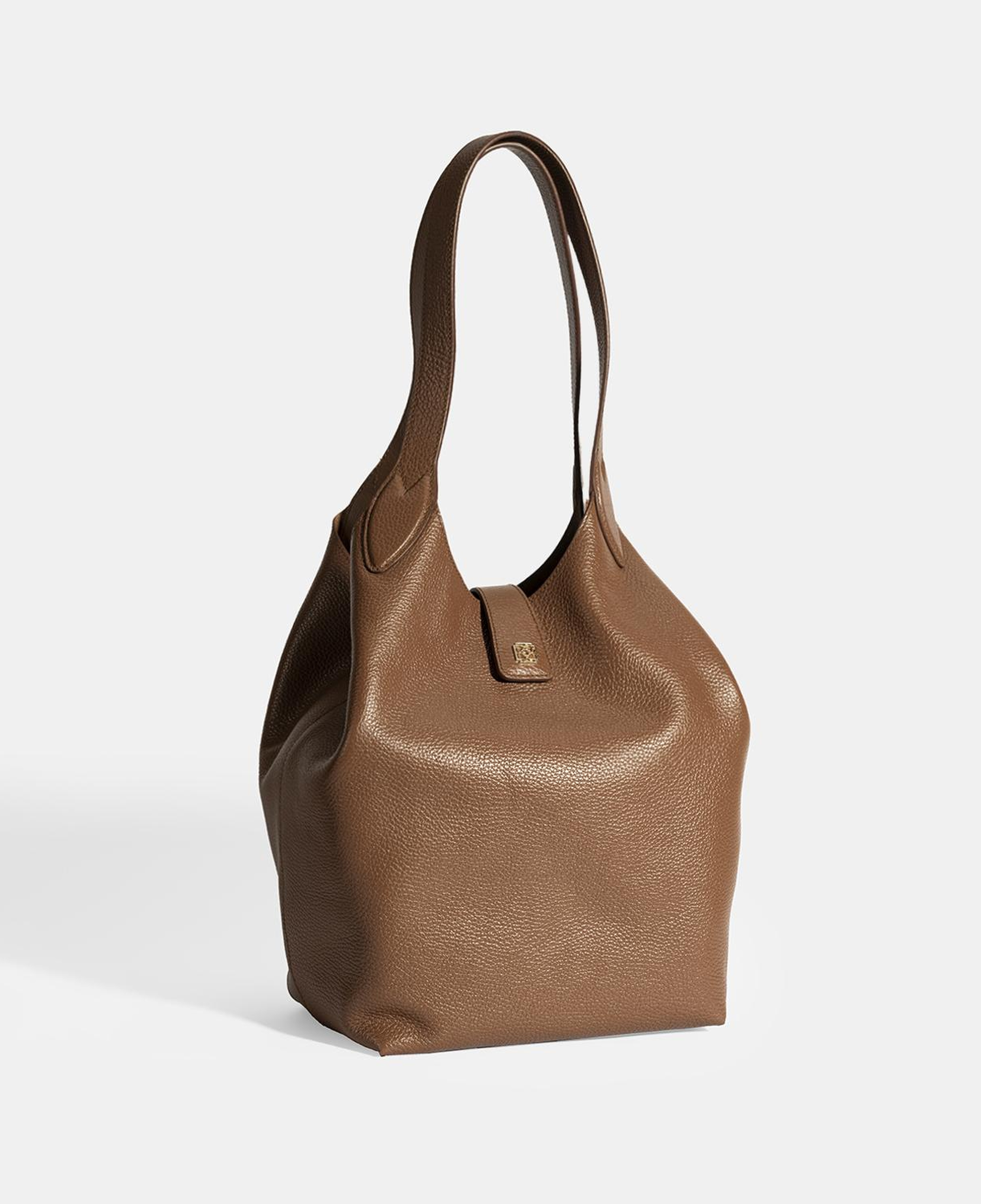 Kadın Kahve Deri Omuz Çantası