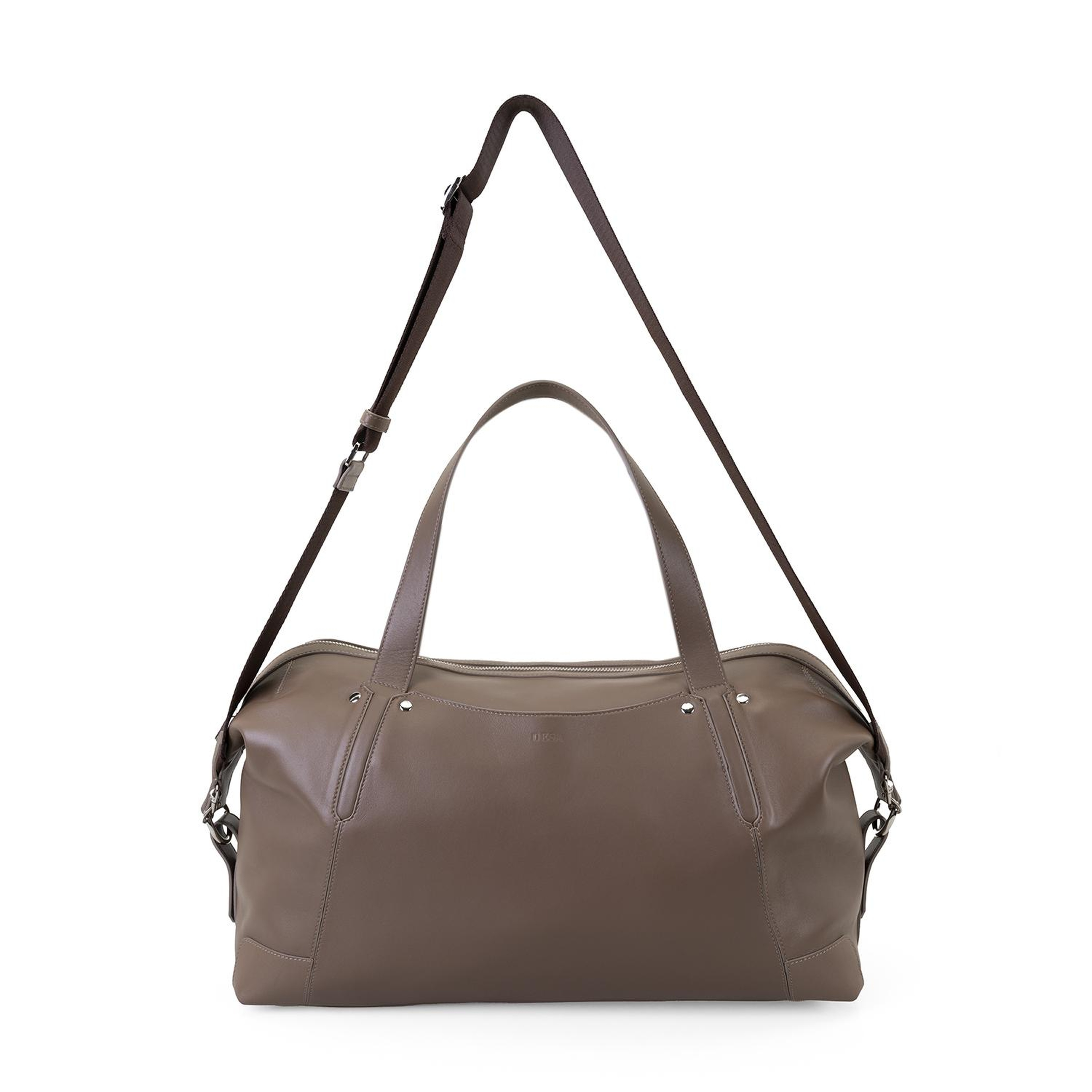 Lincoln Kahve Erkek Deri Seyahat Çantası