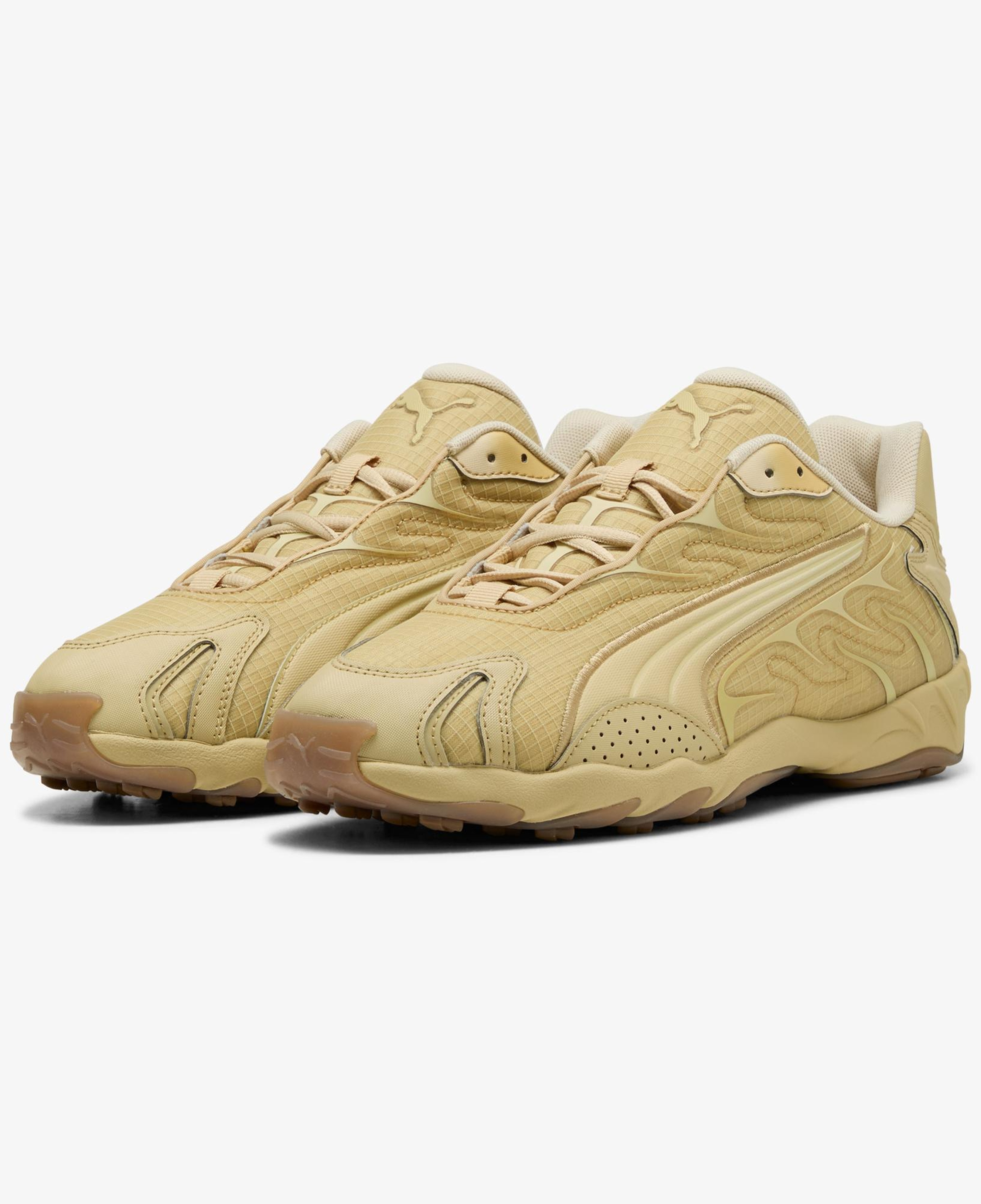 Puma Inhale Essentials Unisex Krem Spor Ayakkabı