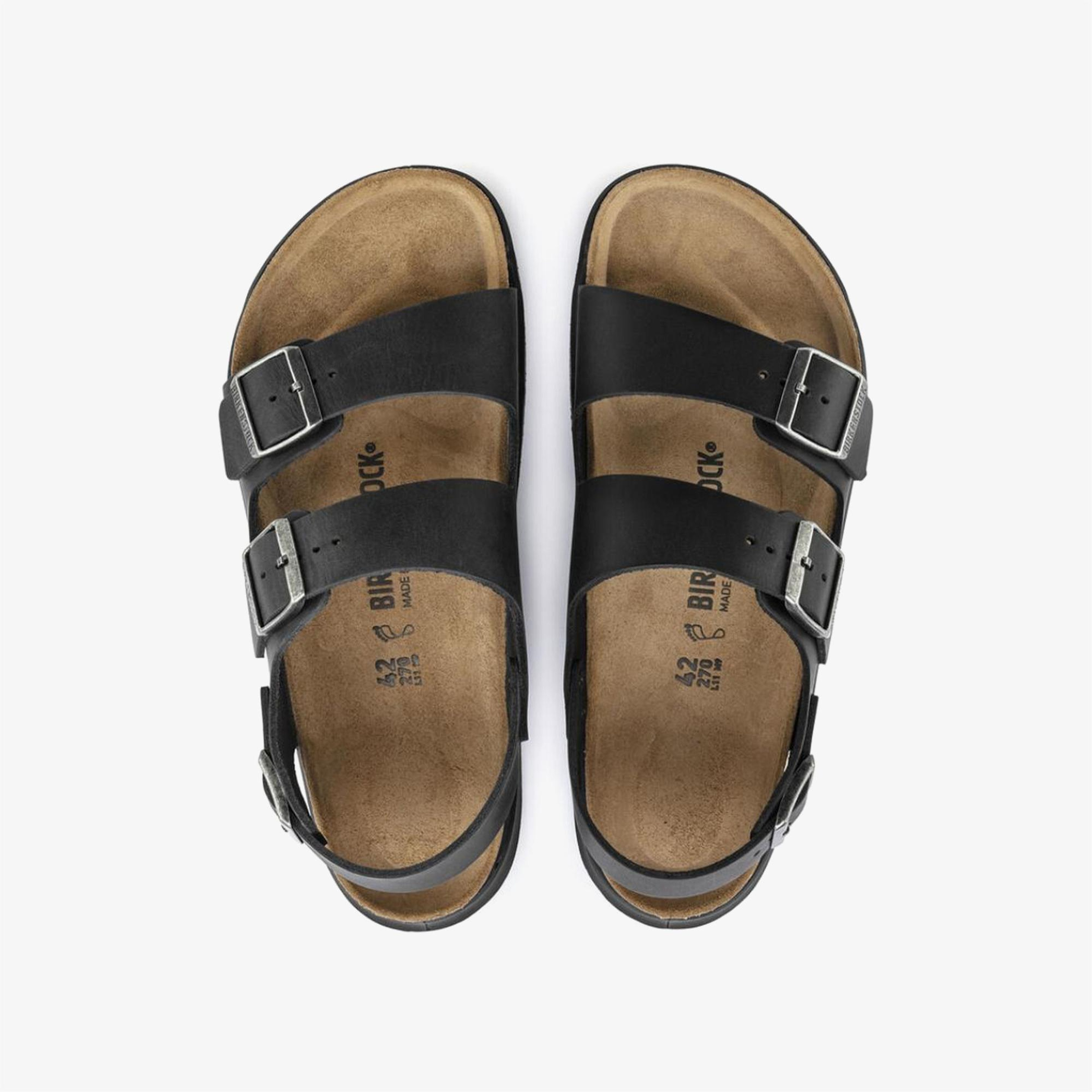 Birkenstock Milano Ct Bf Artic Old Erkek Siyah Sandalet