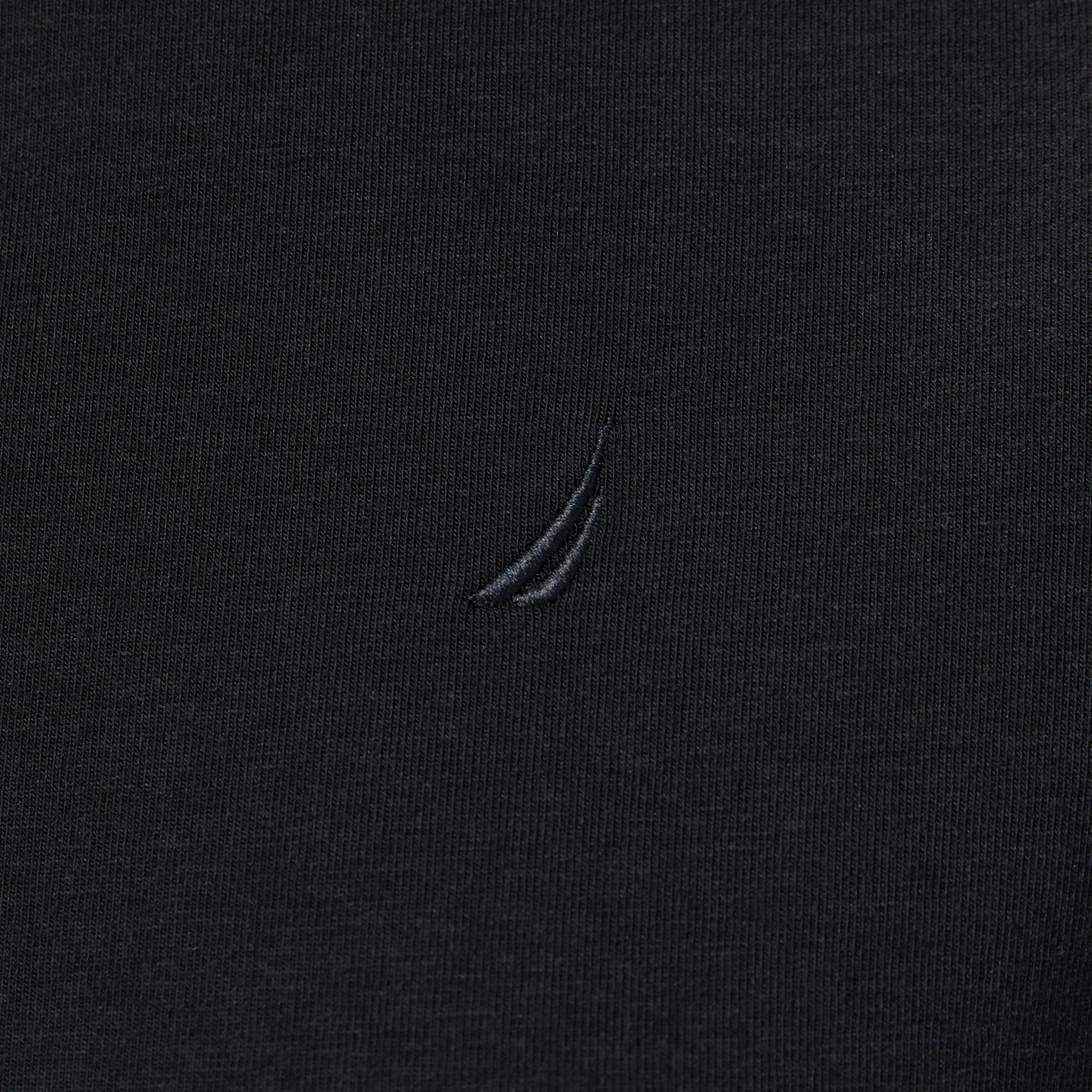 Nautica Kadın Siyah Regular Fit Kısa Kollu T-Shirt