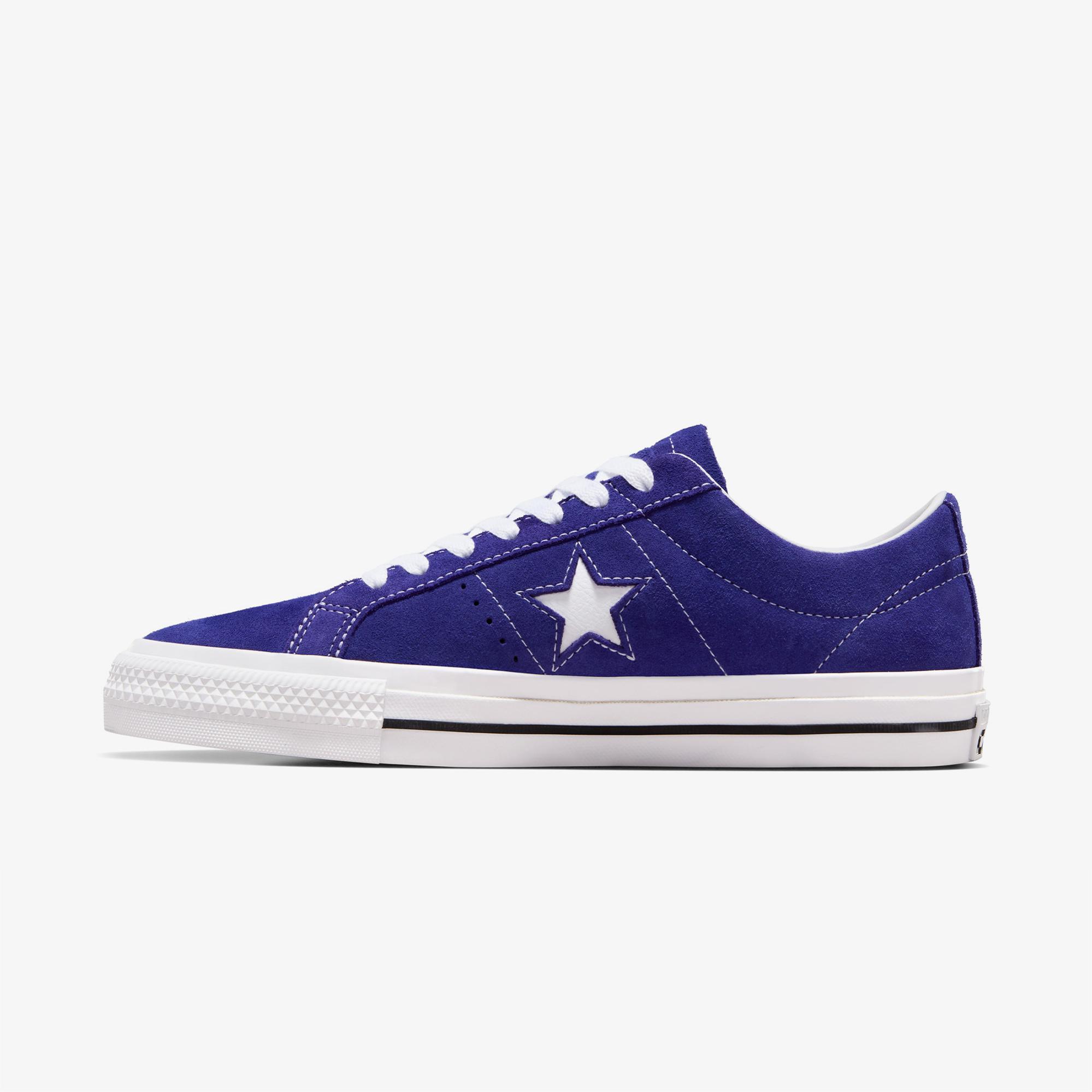 Converse One Star Pro Unisex Mor Süet Sneaker