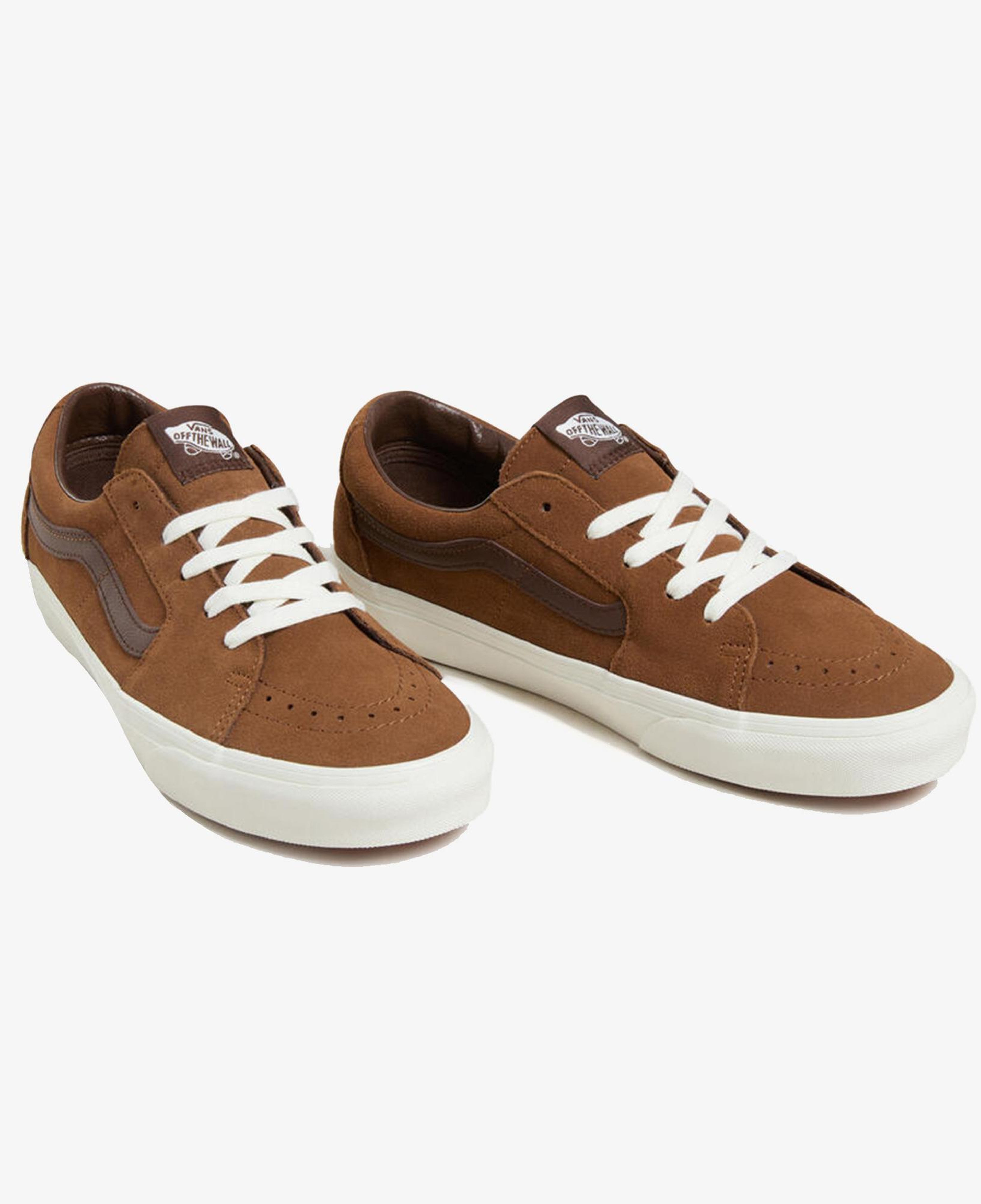Vans Sk8-Low Erkek Kahverengi Sneaker
