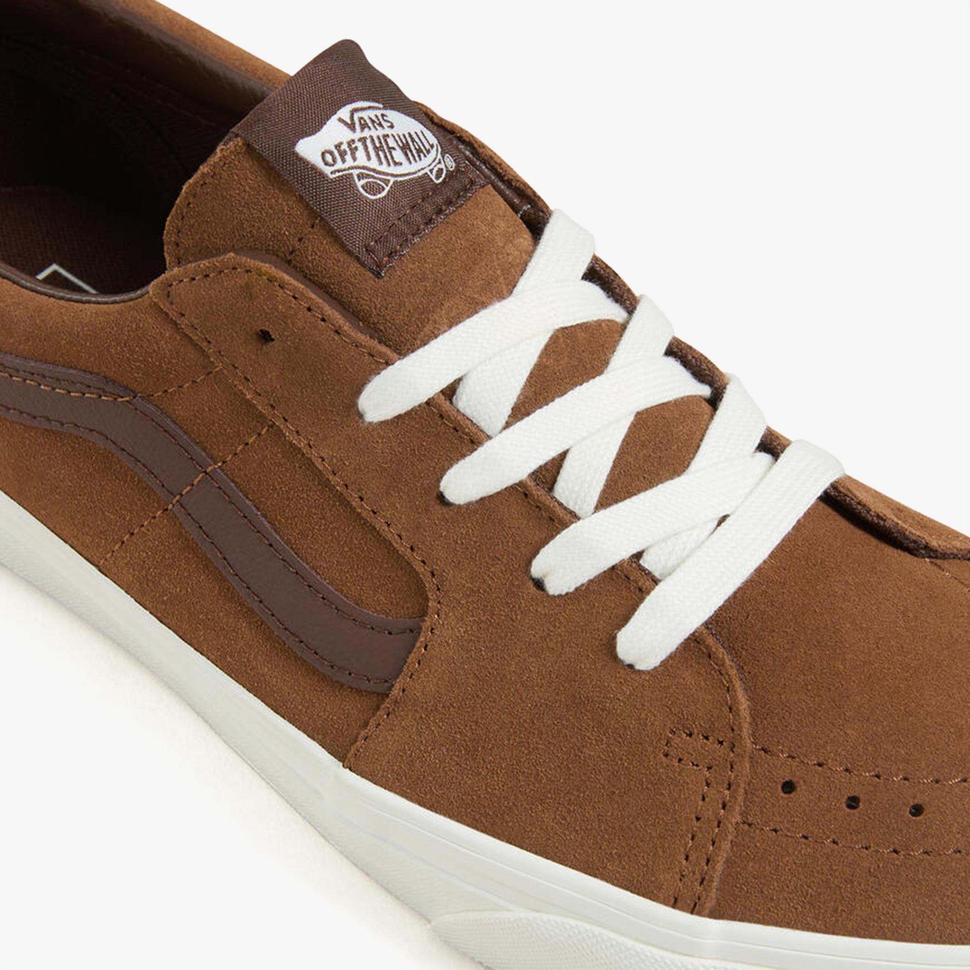 Vans Sk8-Low Erkek Kahverengi Sneaker
