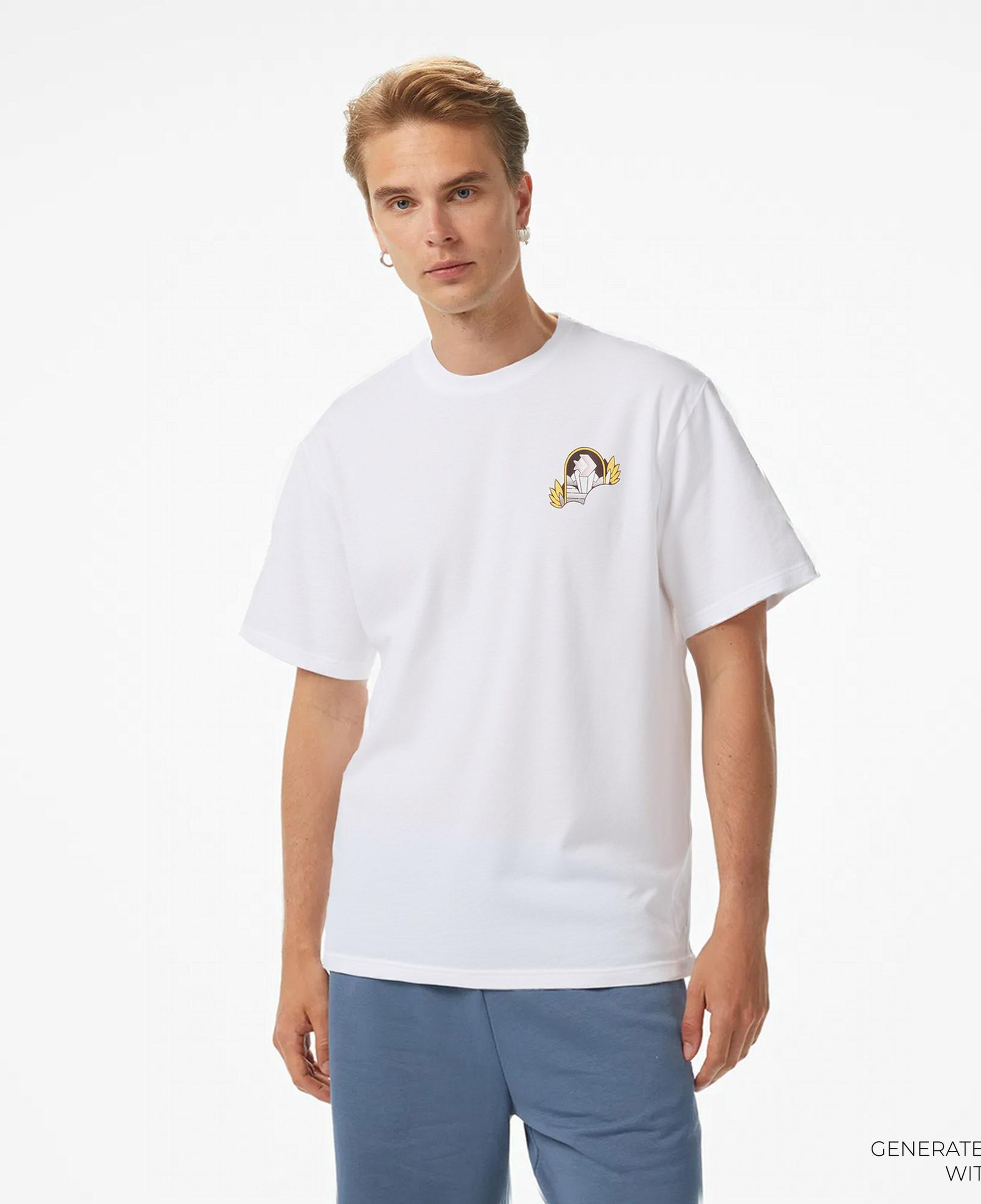 Converse Desert Sunset Erkek Beyaz T-Shirt