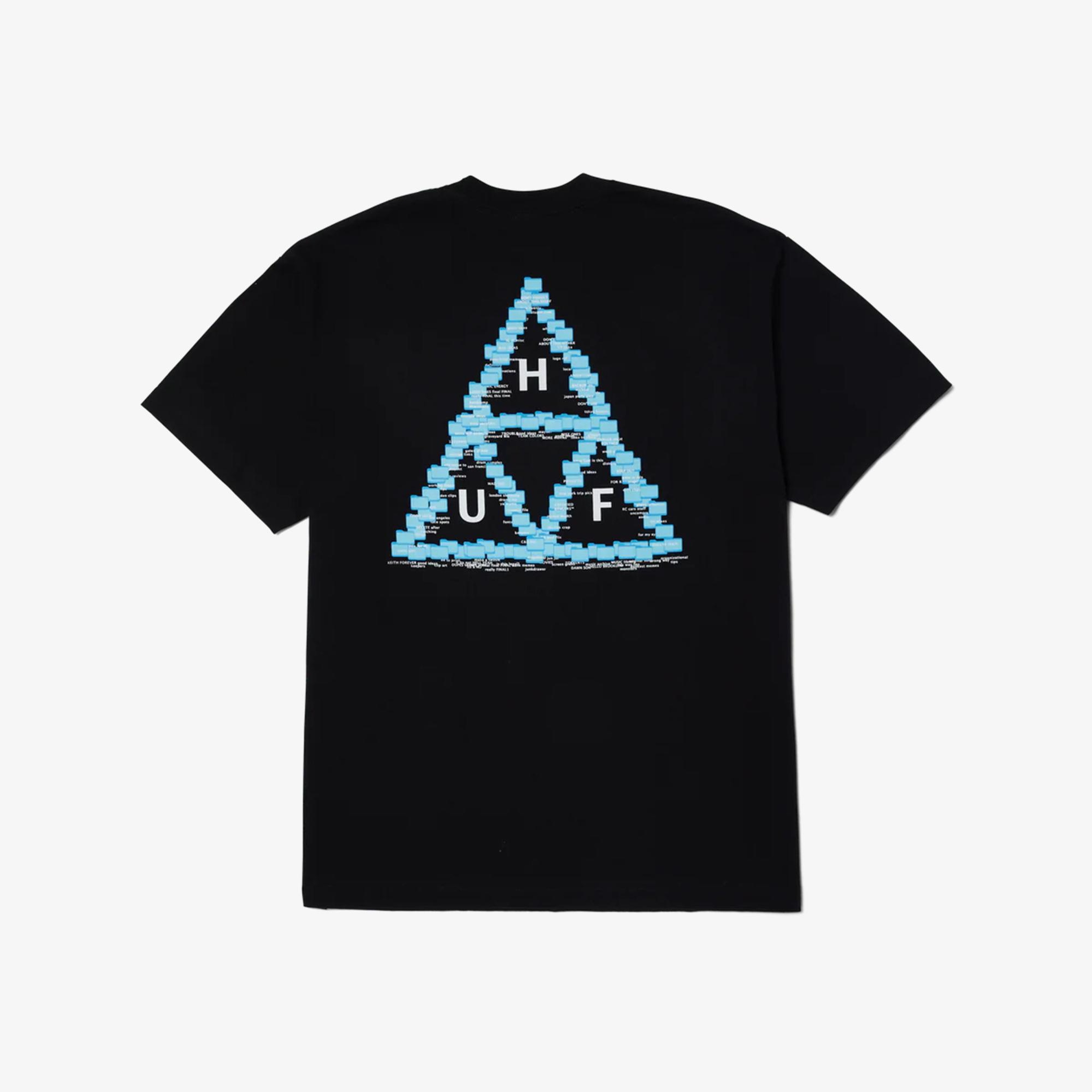 Huf Desktop Erkek Siyah T-Shirt
