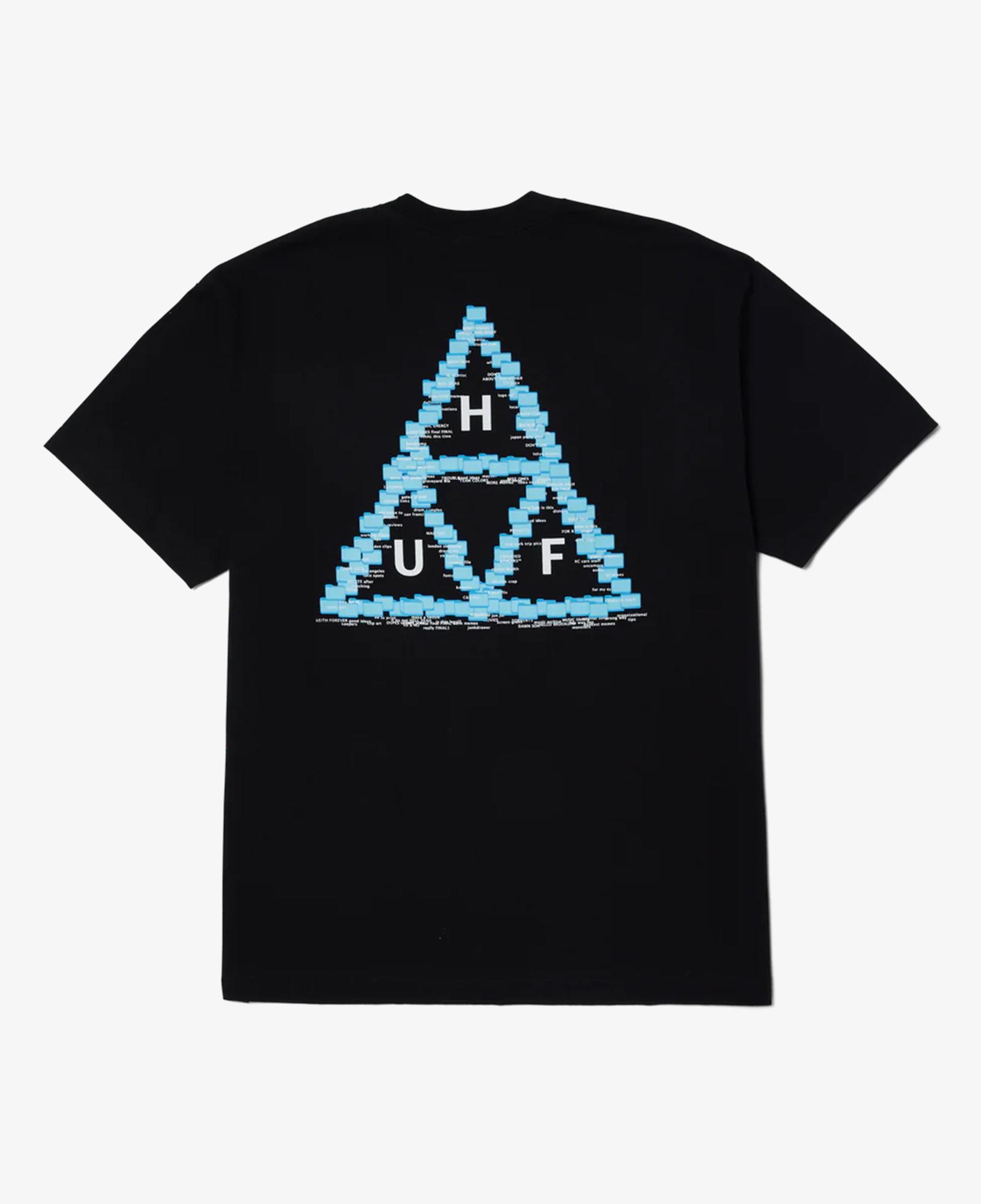 Huf Desktop Erkek Siyah T-Shirt