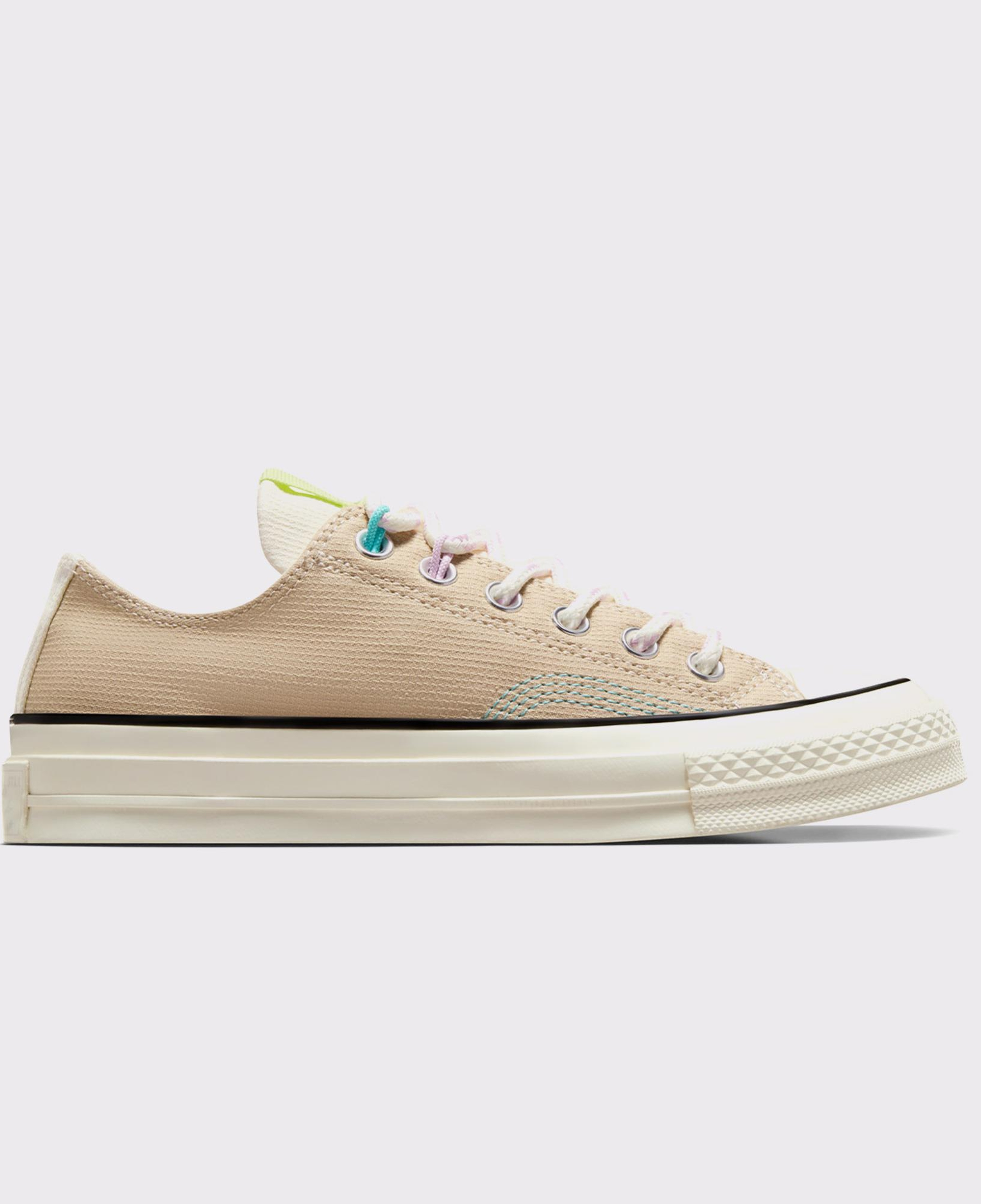 Converse Chuck 70 Cotton Plaid Unisex Bej Sneaker