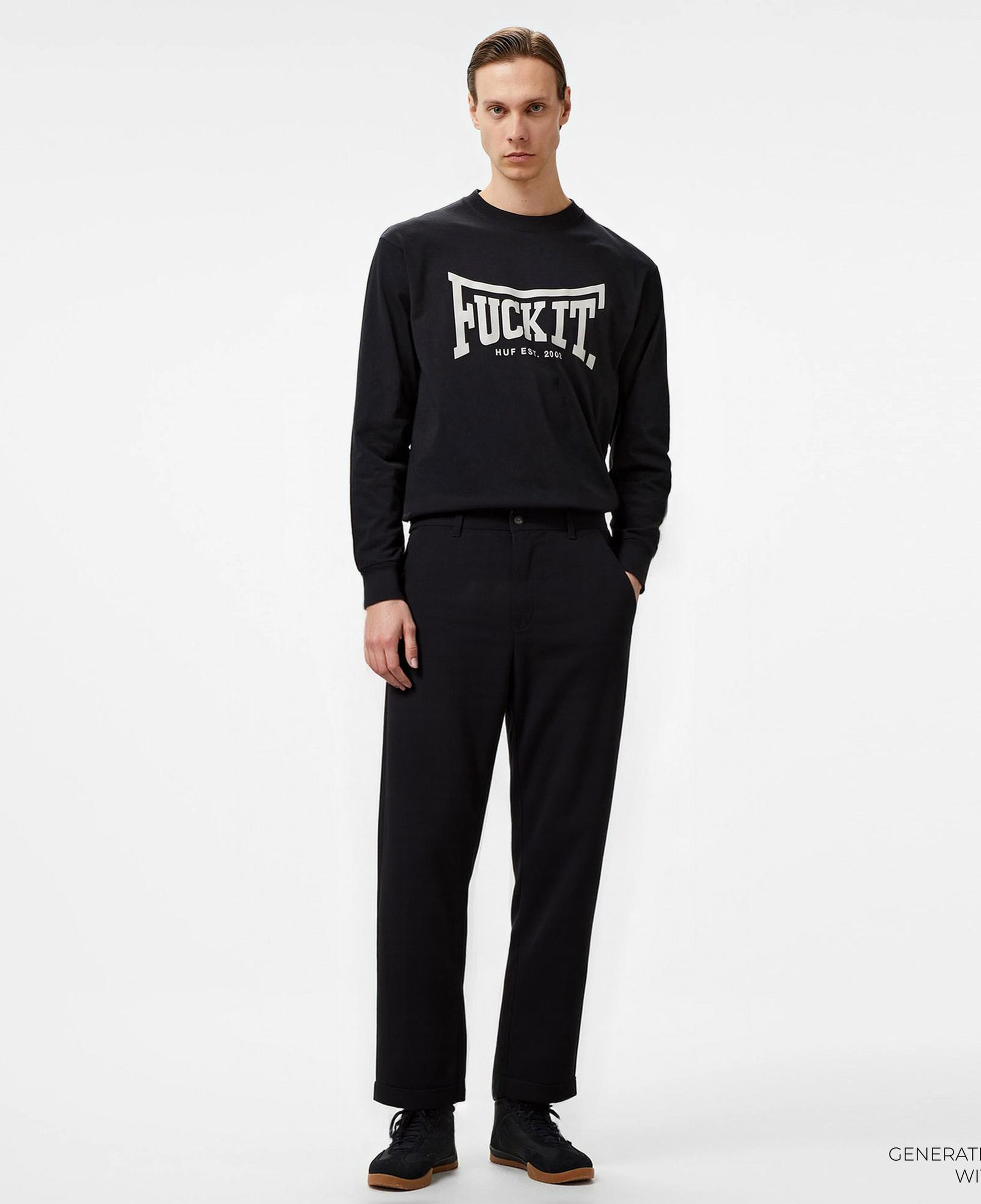 Huf Mason Erkek Siyah Pantolon