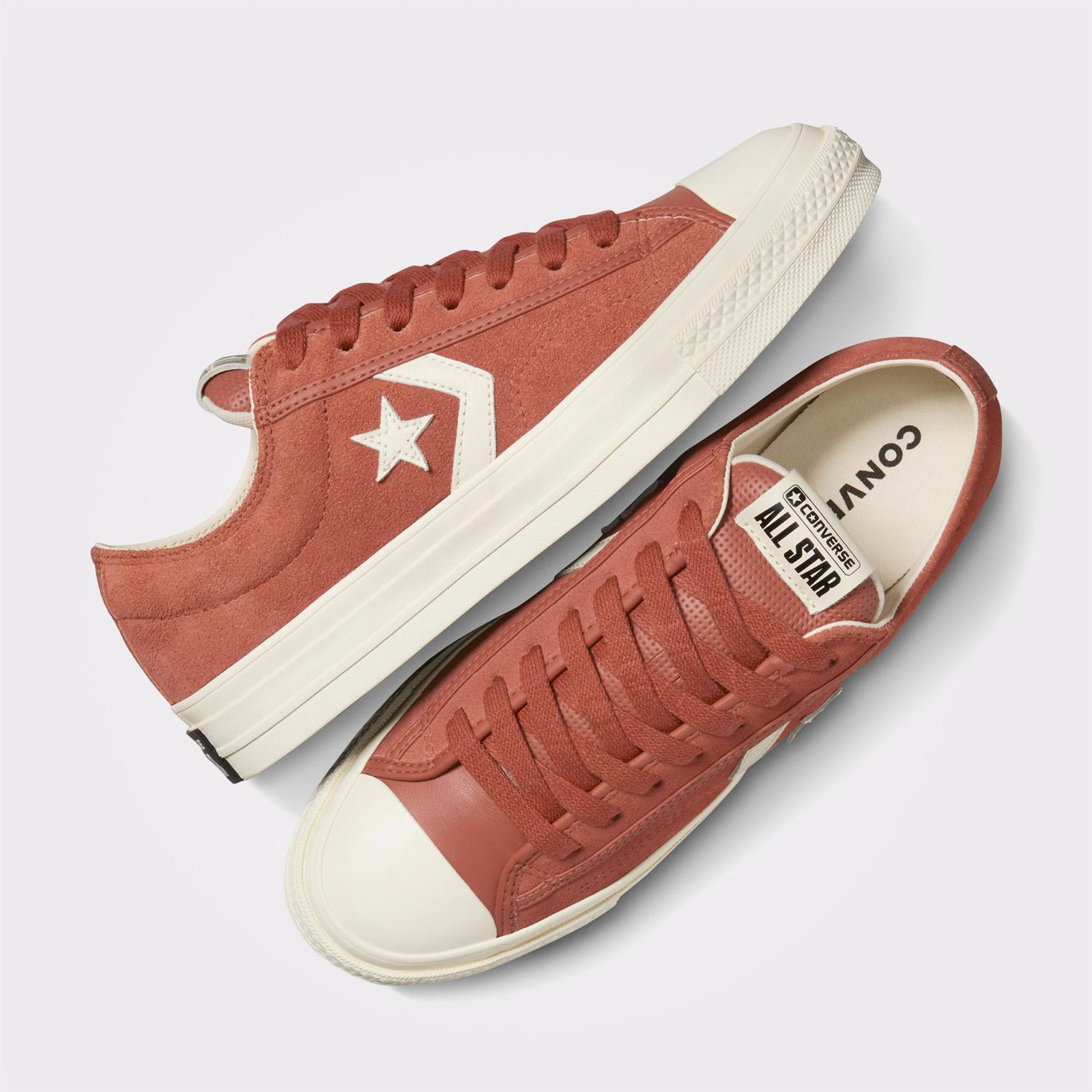 Converse Star Player 76 Unisex Kahverengi Süet Sneaker
