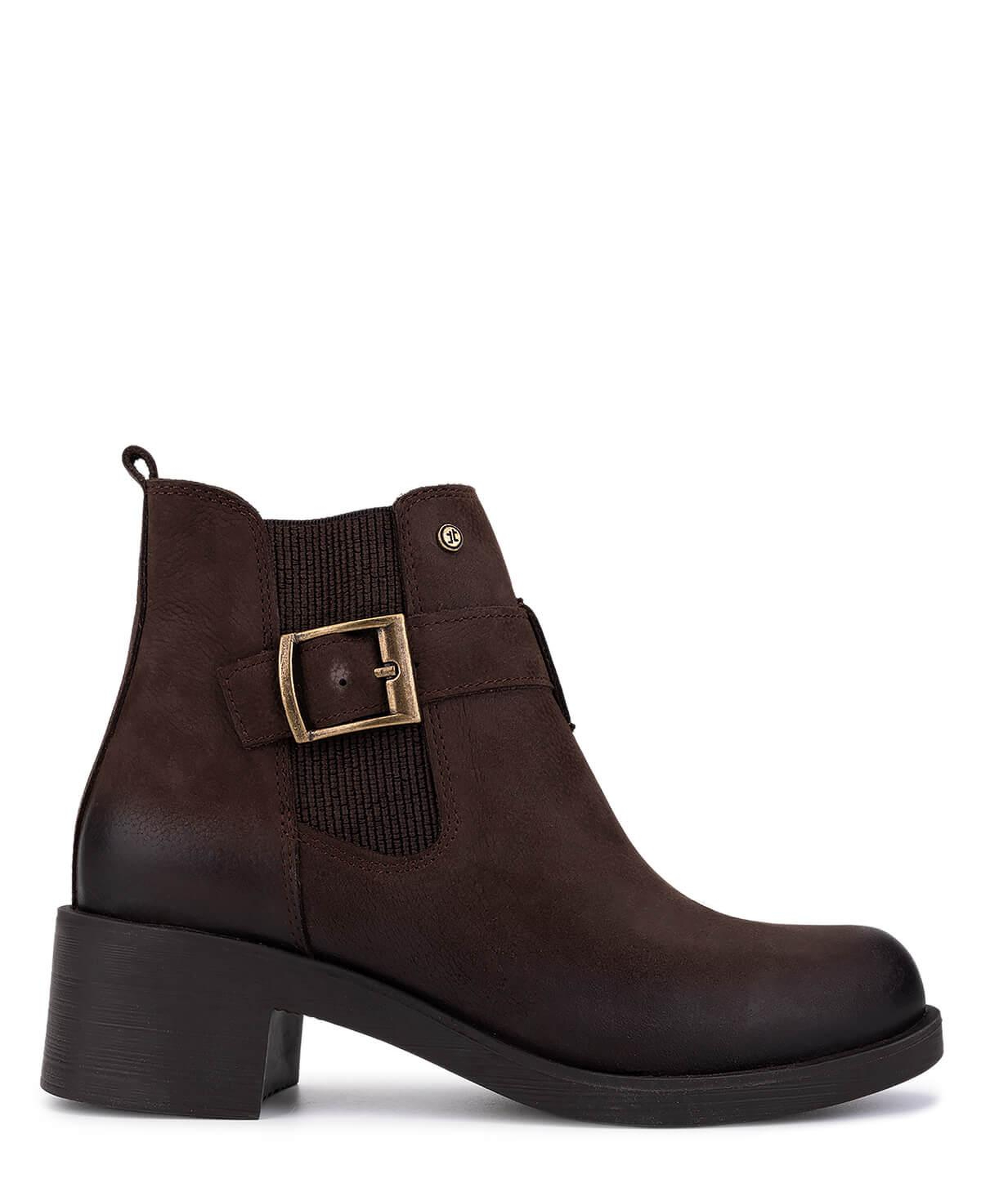 Tamer Tanca Kadın Hakiki Deri Kahverengi Nubuk Casual Bot