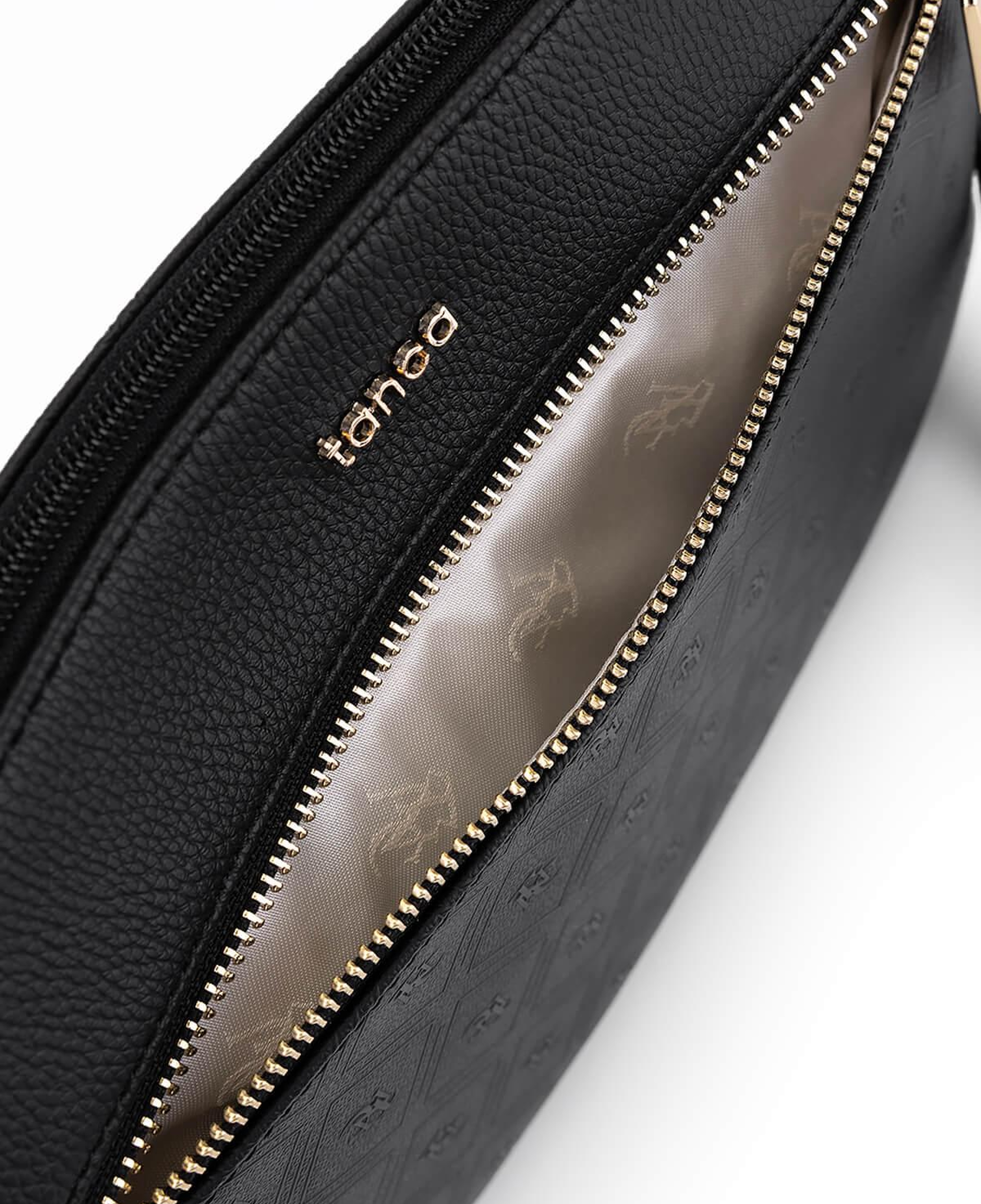 Tamer Tanca Kadın Suni Deri Siyah Clutch Çanta