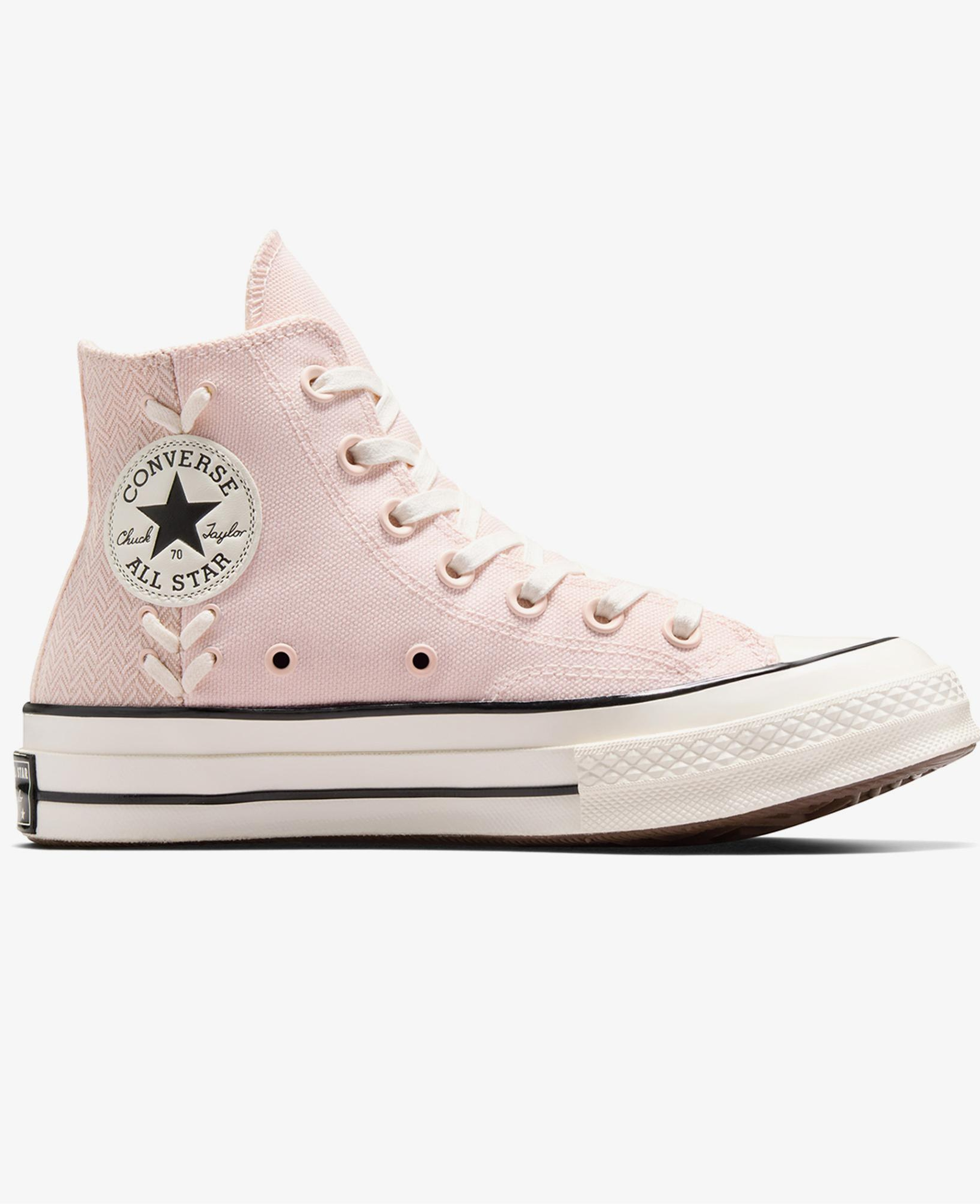 Converse Chuck 70 Crafted Laces Unisex Pembe Sneaker