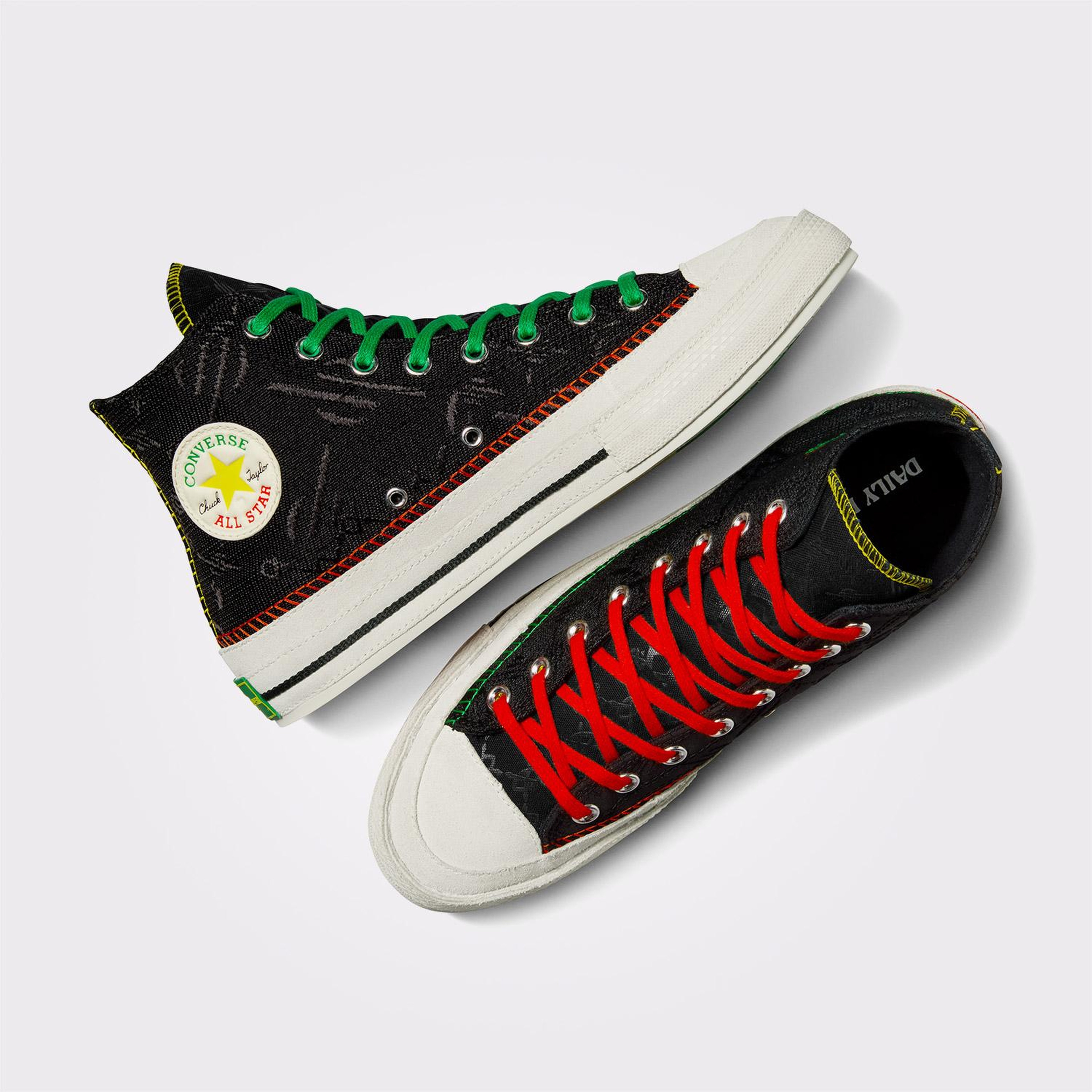 Converse x Daily Paper Chuck 70 Unisex Siyah Sneaker