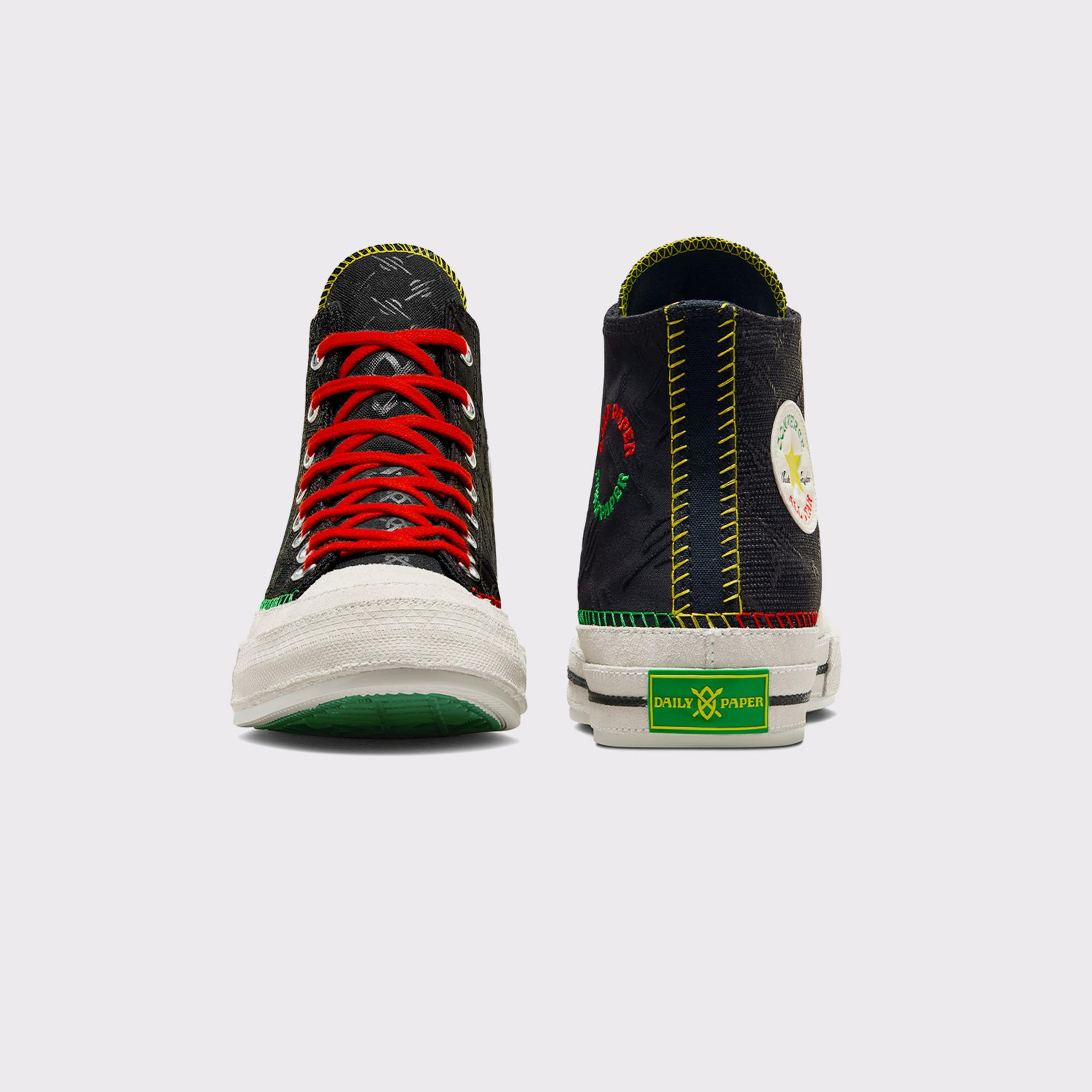 Converse x Daily Paper Chuck 70 Unisex Siyah Sneaker