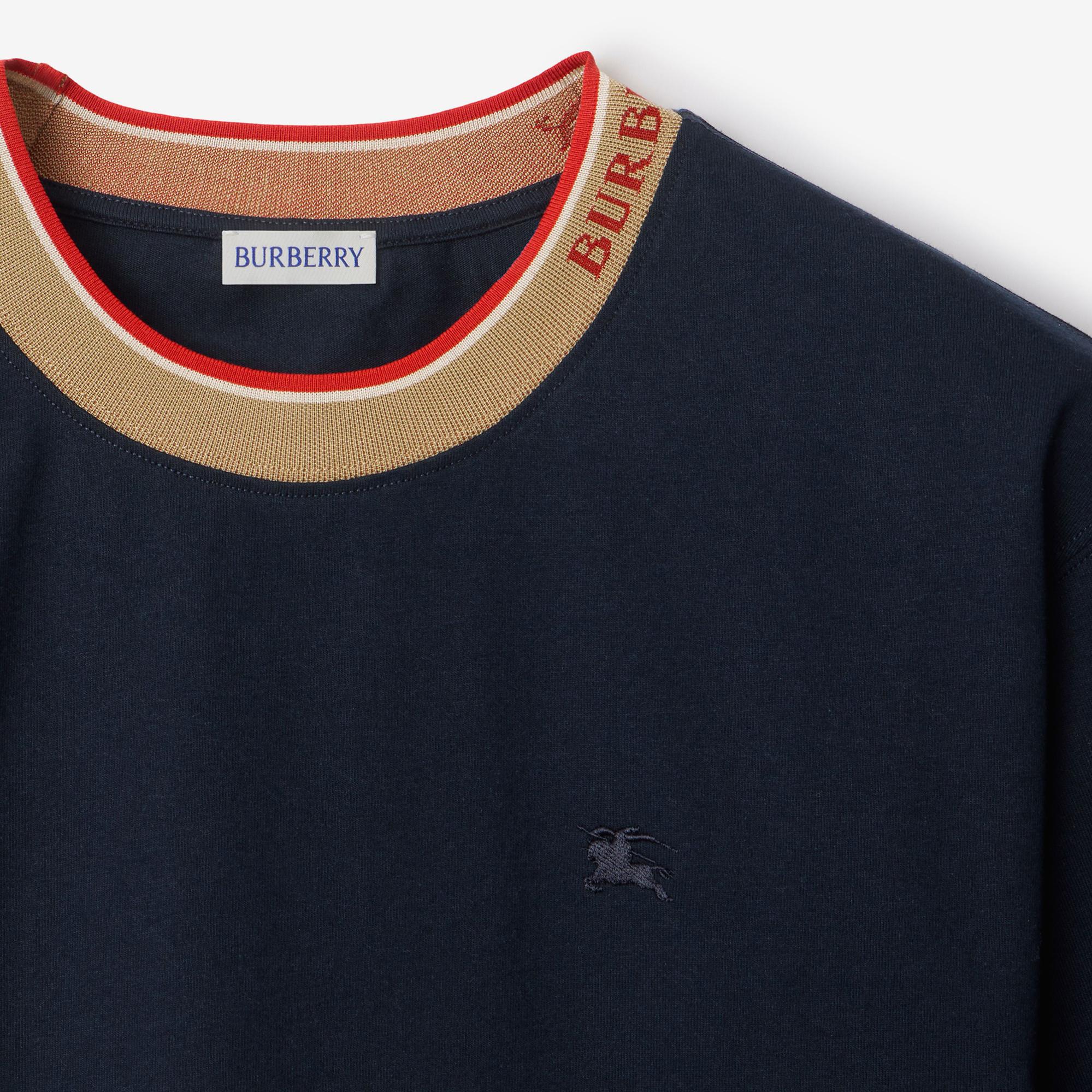 Burberry Erkek Lacivert T-Shirt