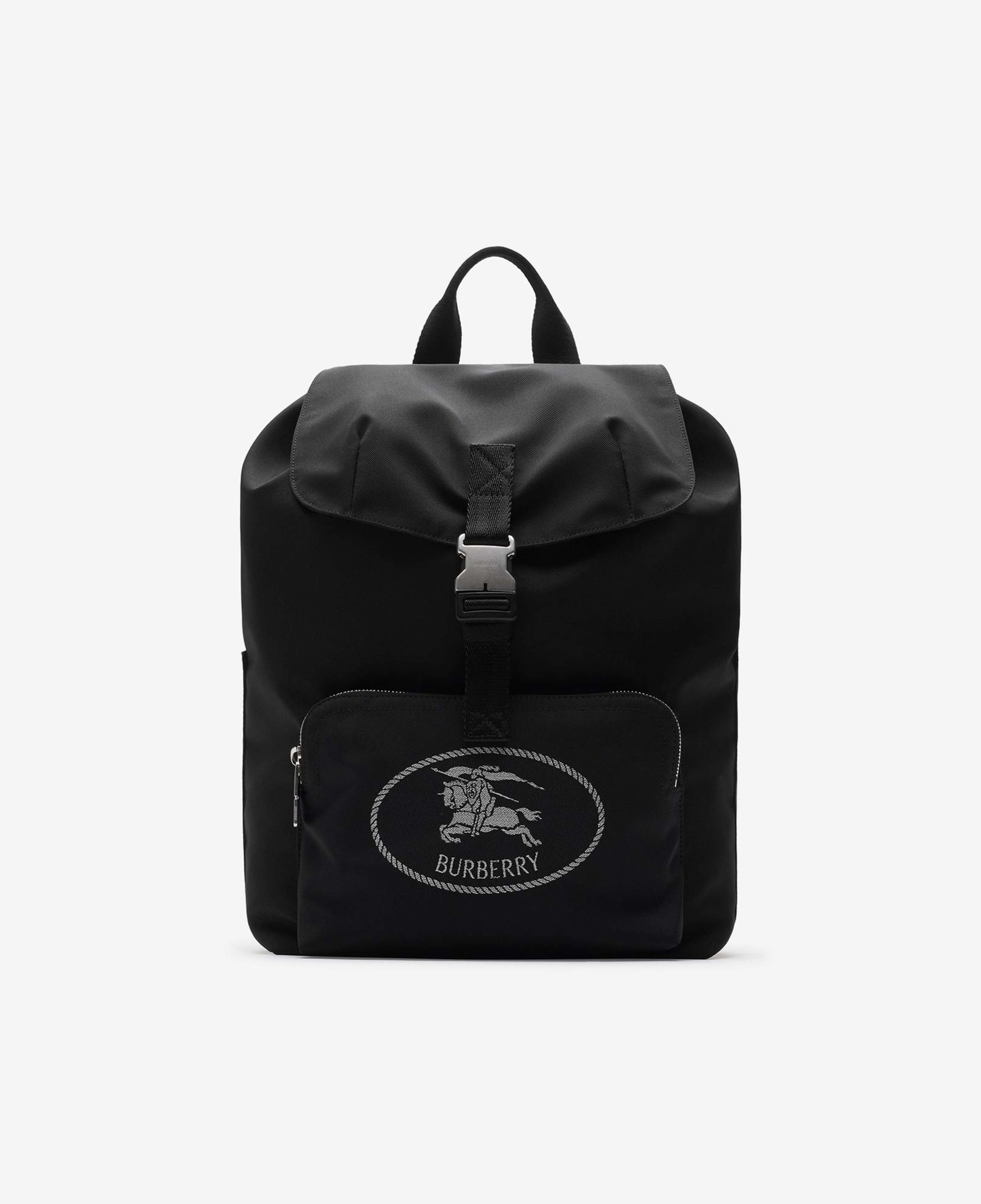 Burberry Orkney Flap Erkek Siyah Sırt Çantası