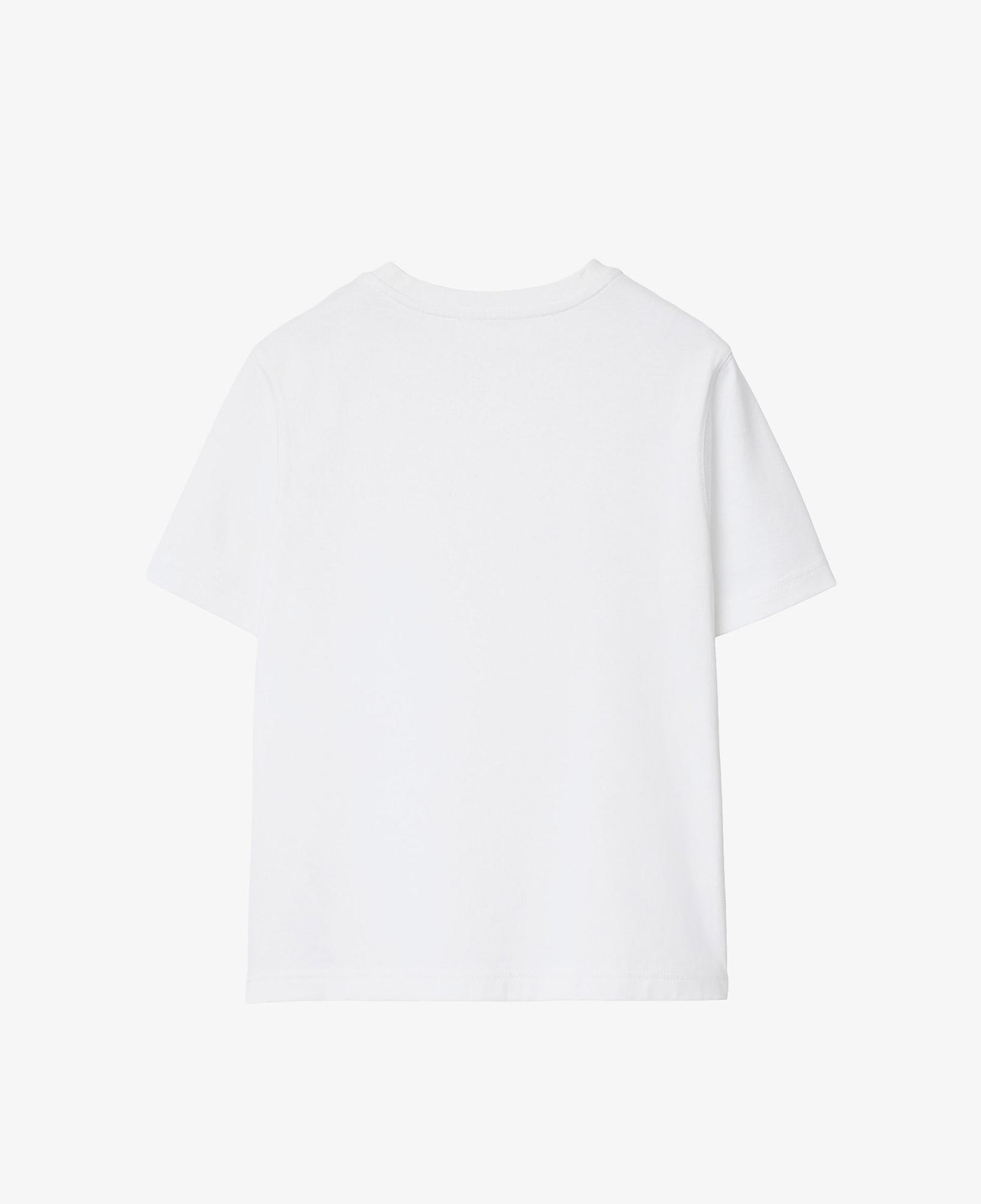 Burberry Cedar Teddy Çocuk Beyaz T-Shirt