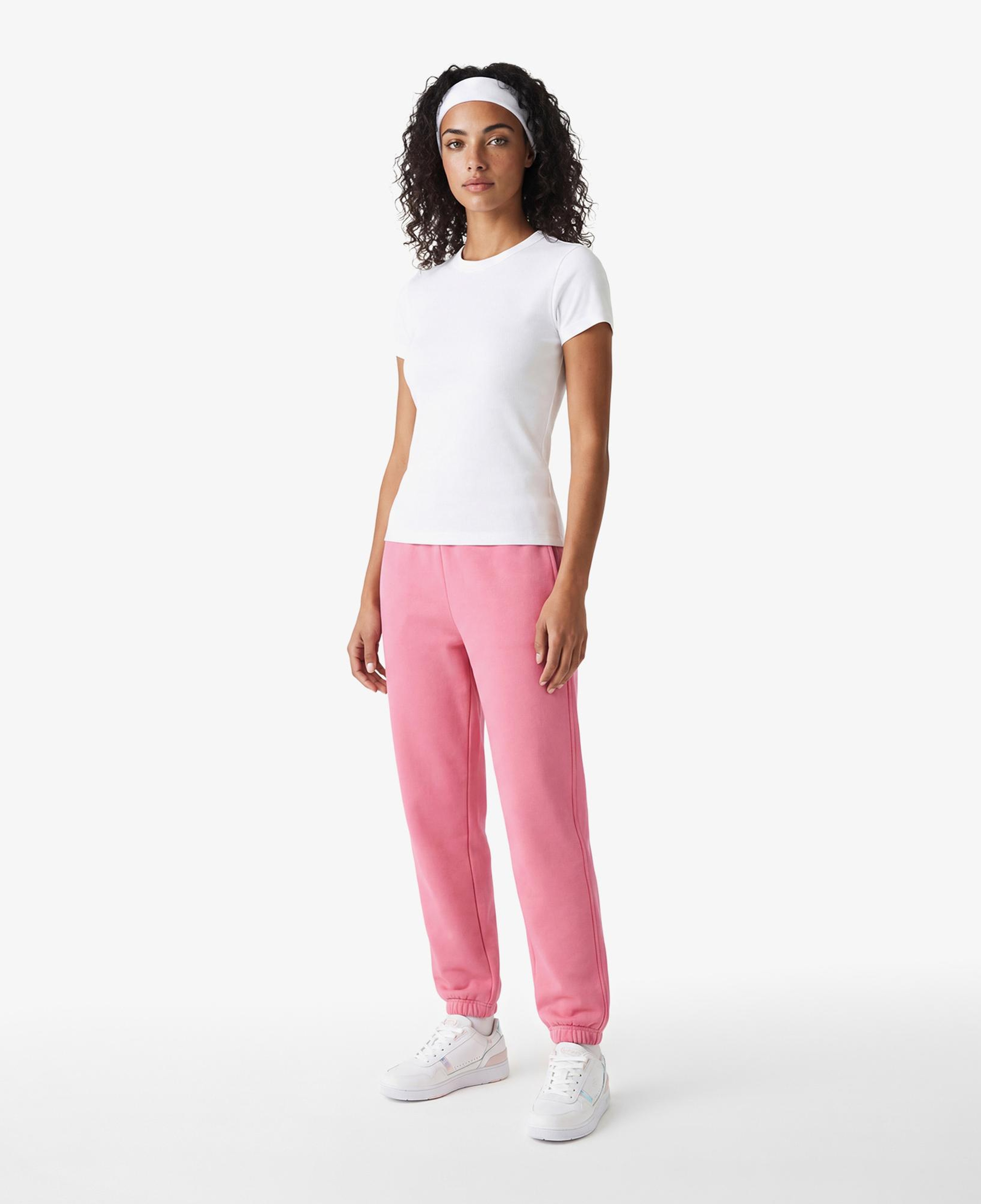 Lacoste Kadın Regular Fit Pembe Eşofman Altı