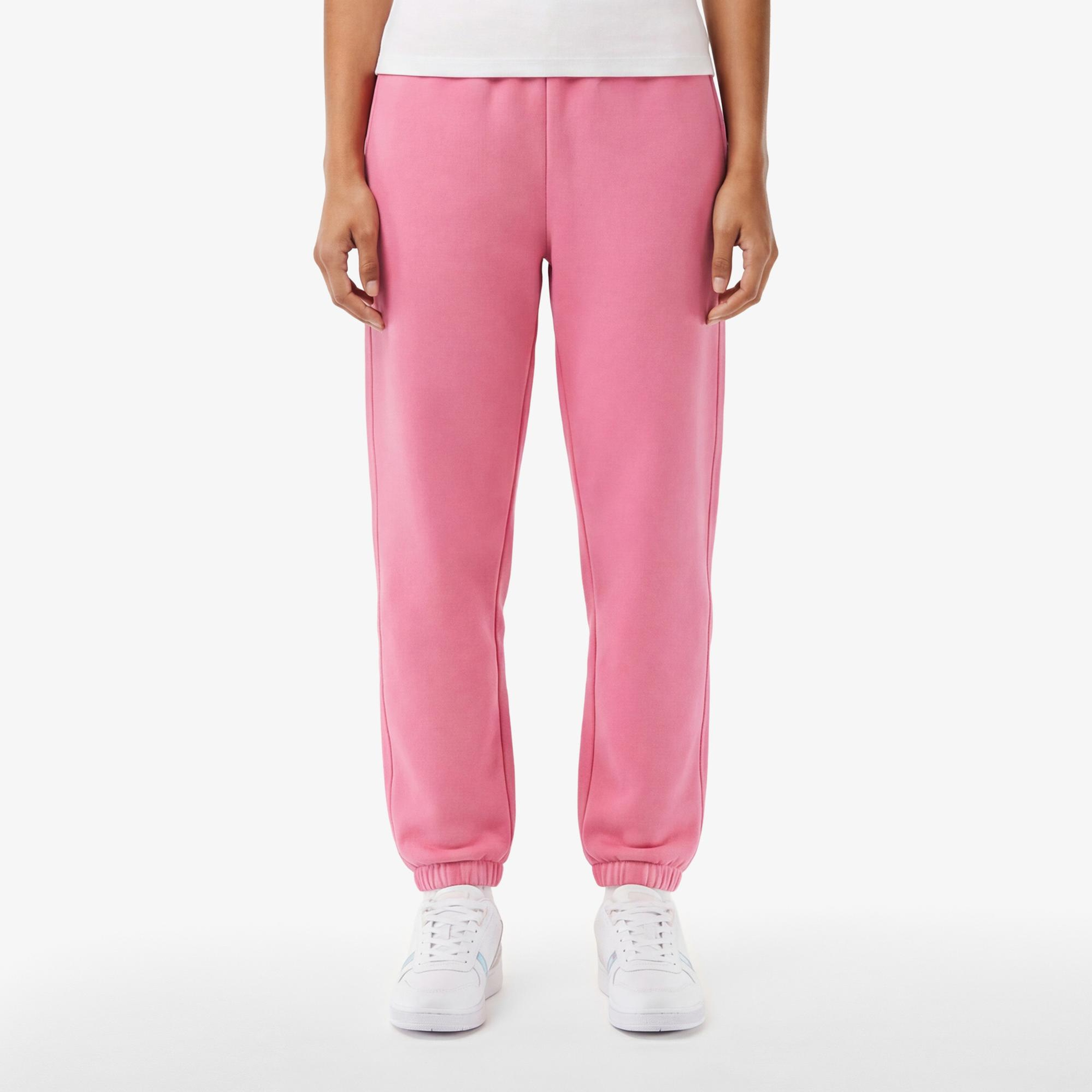 Lacoste Kadın Regular Fit Pembe Eşofman Altı