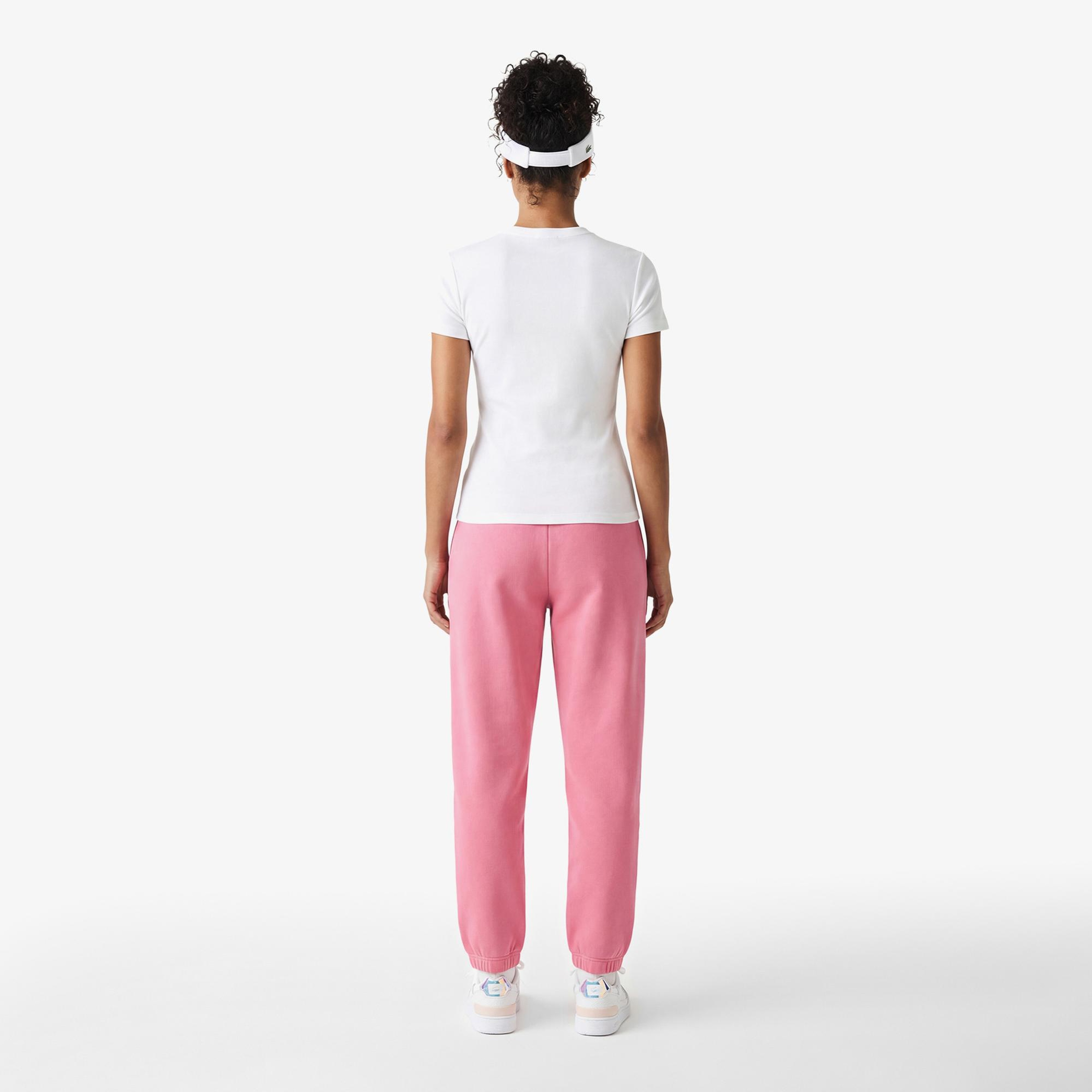 Lacoste Kadın Regular Fit Pembe Eşofman Altı